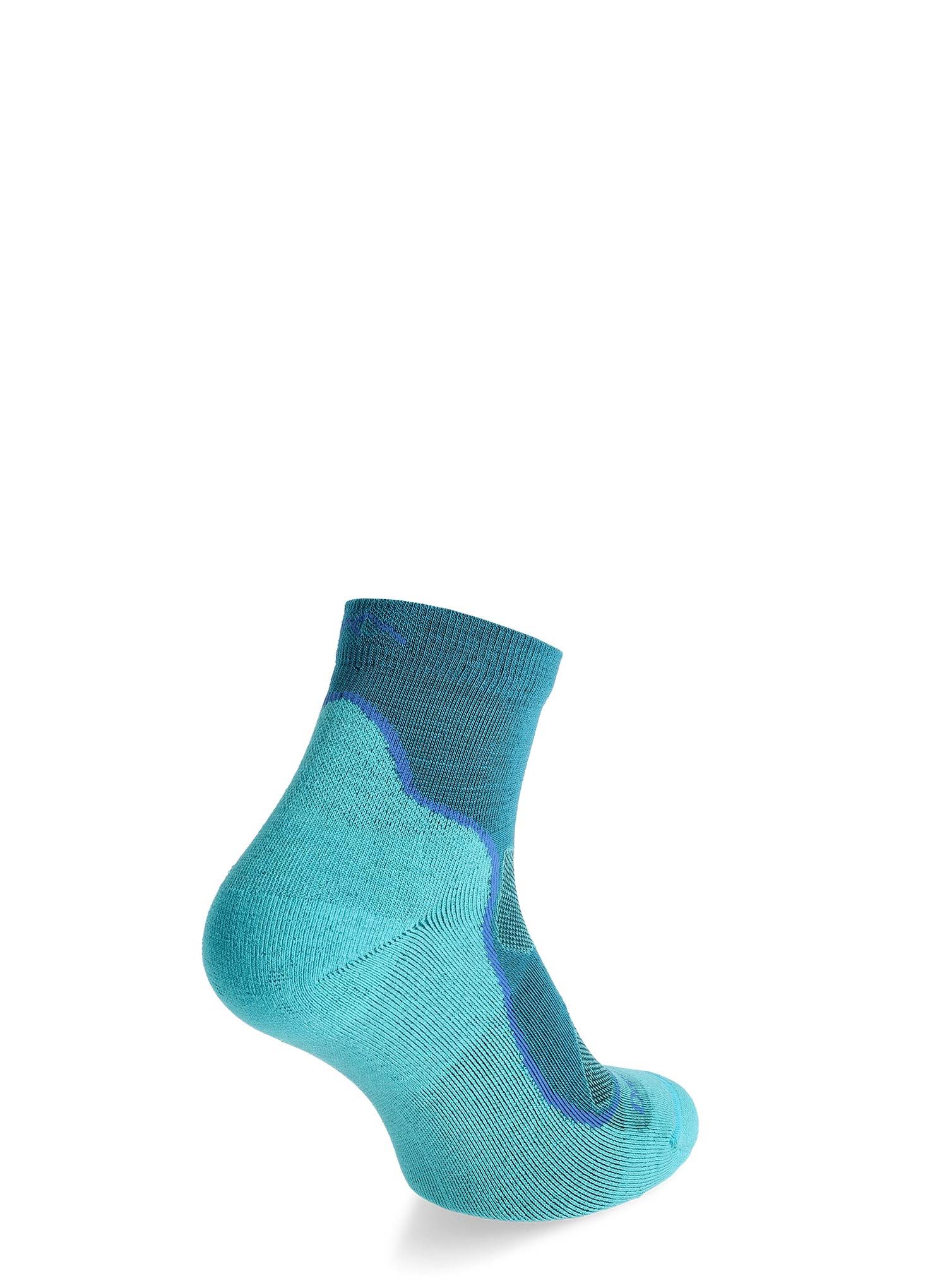 Ženske merino čarape Darn Tough Light Hiker 1/4 Lightweight with Cushion - cascade