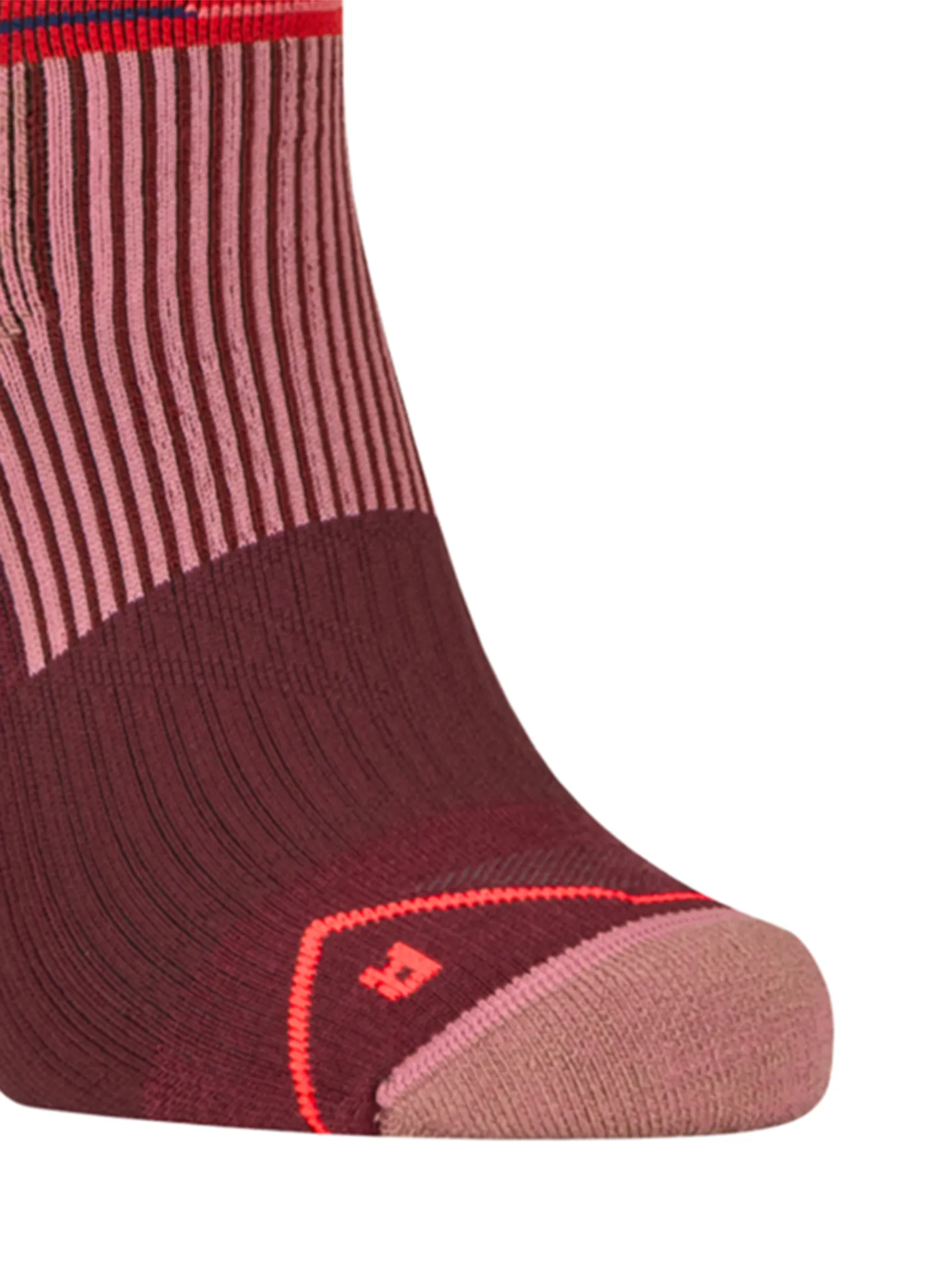 Ženske merino čarape Ortovox All Mountain Quarter Socks - winetasting