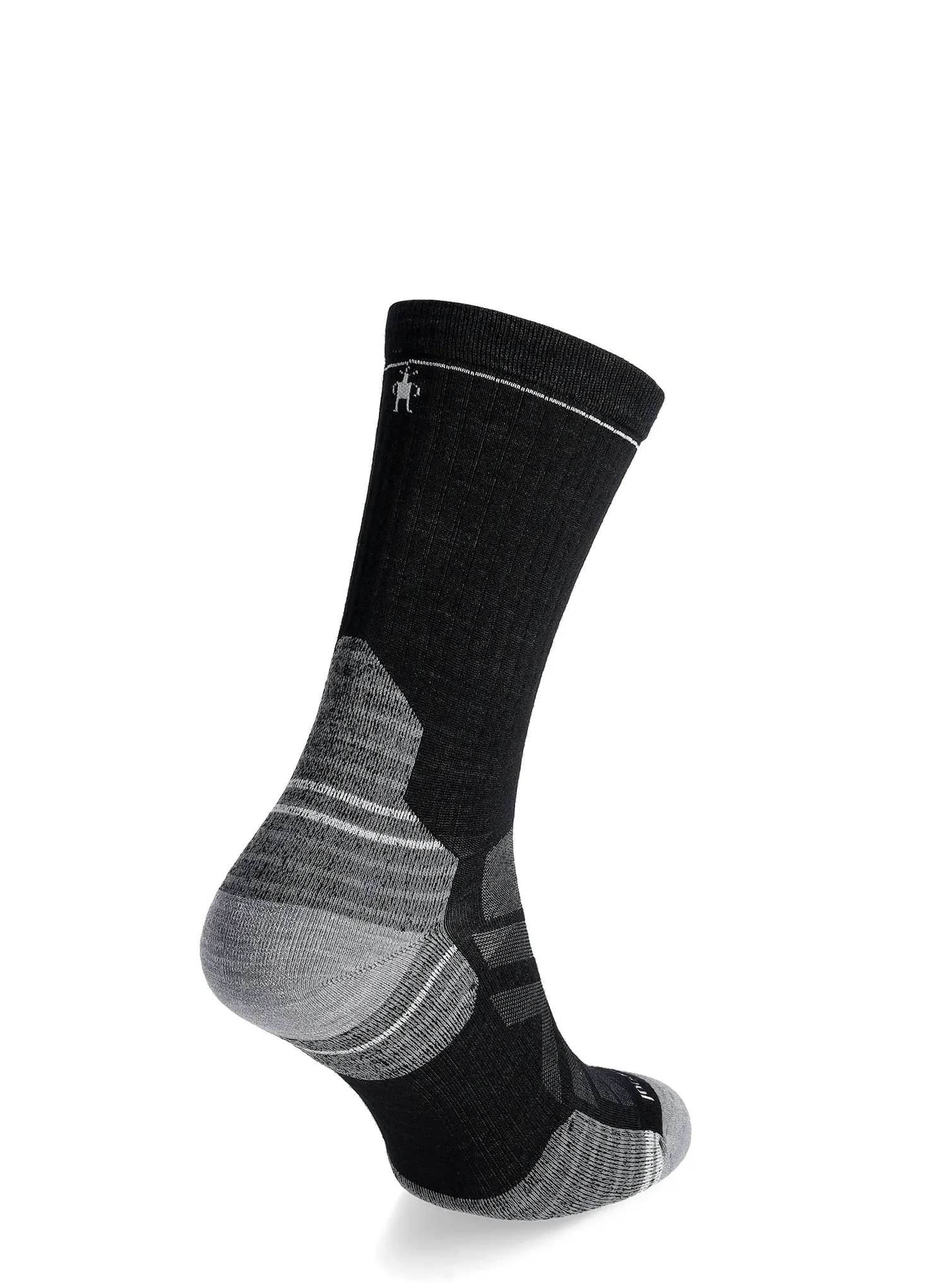 Merino čarape Smartwool Hike Targeted Cushion Crew Socks - black