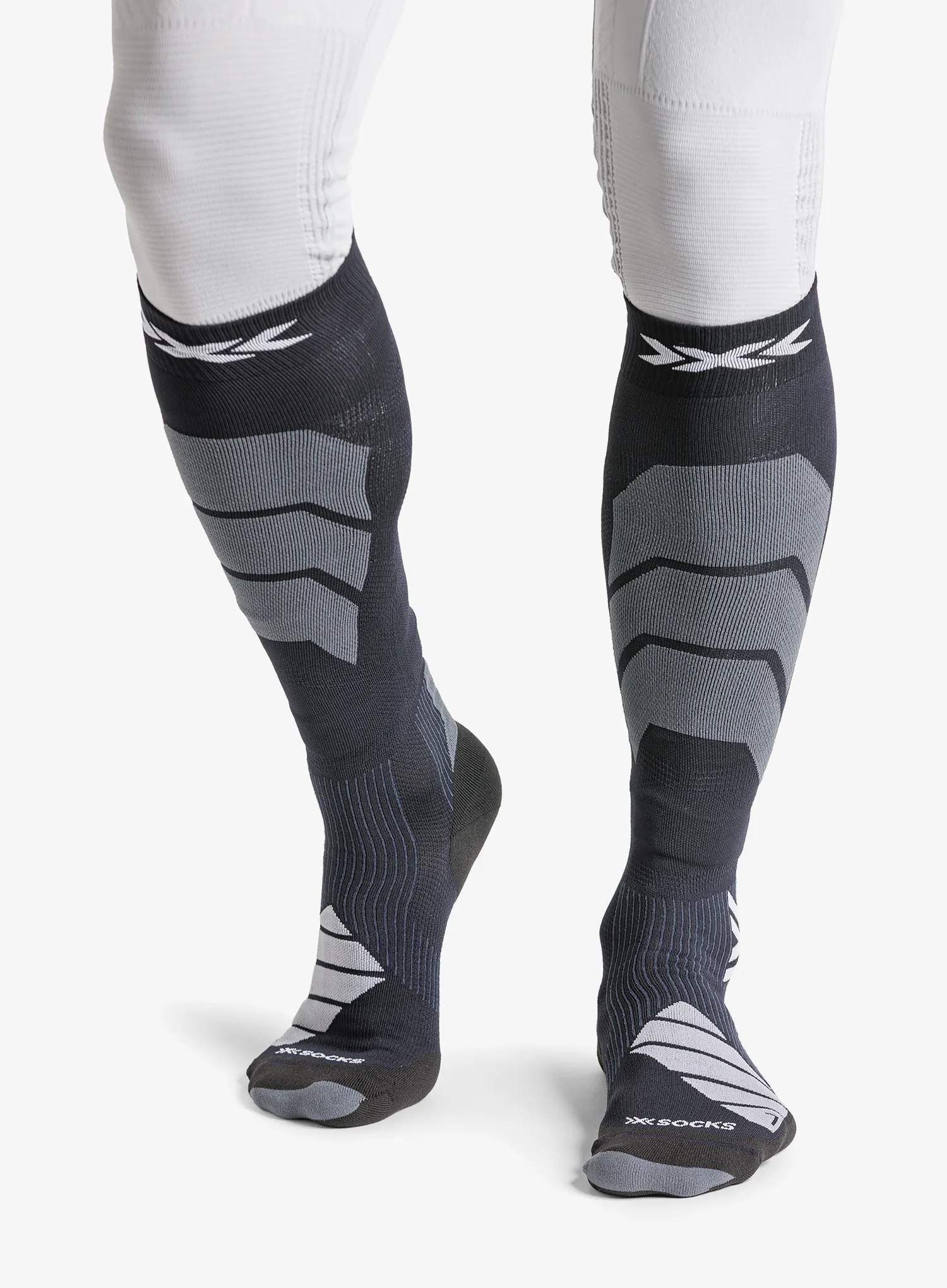 Skijaške čarape X-Socks Ski Expert OTC - x black/light grey
