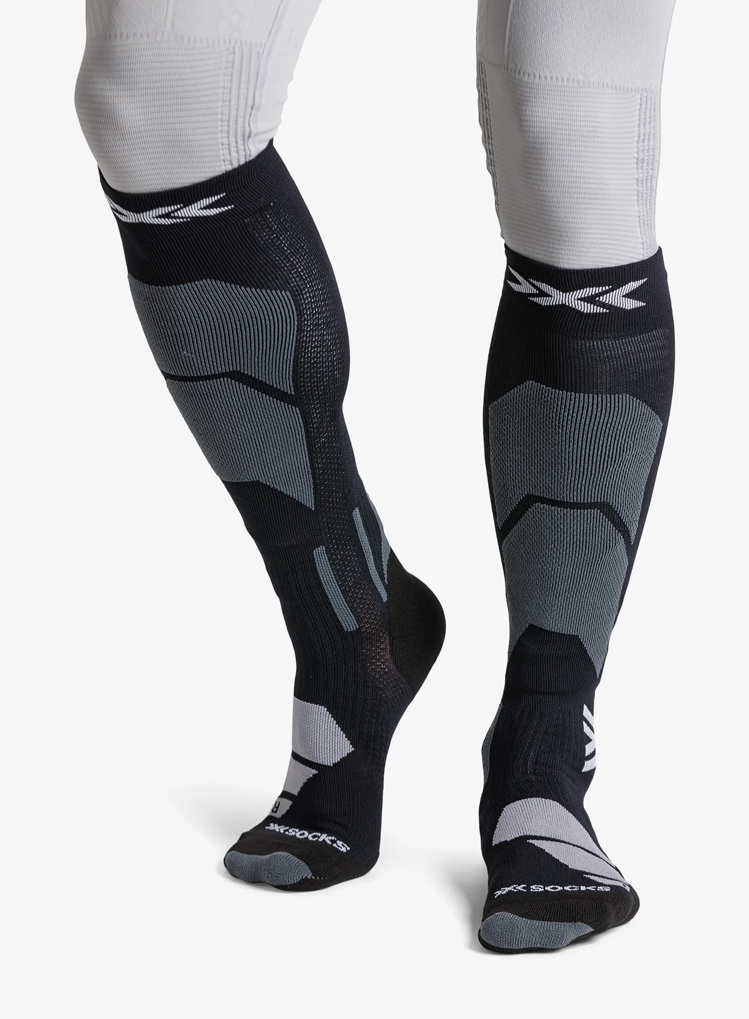 Skijaške čarape X-Socks Ski Perform OTC - x black/light grey