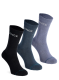Čarape Stance Origin 3 Pack Crew - indigo/indigo