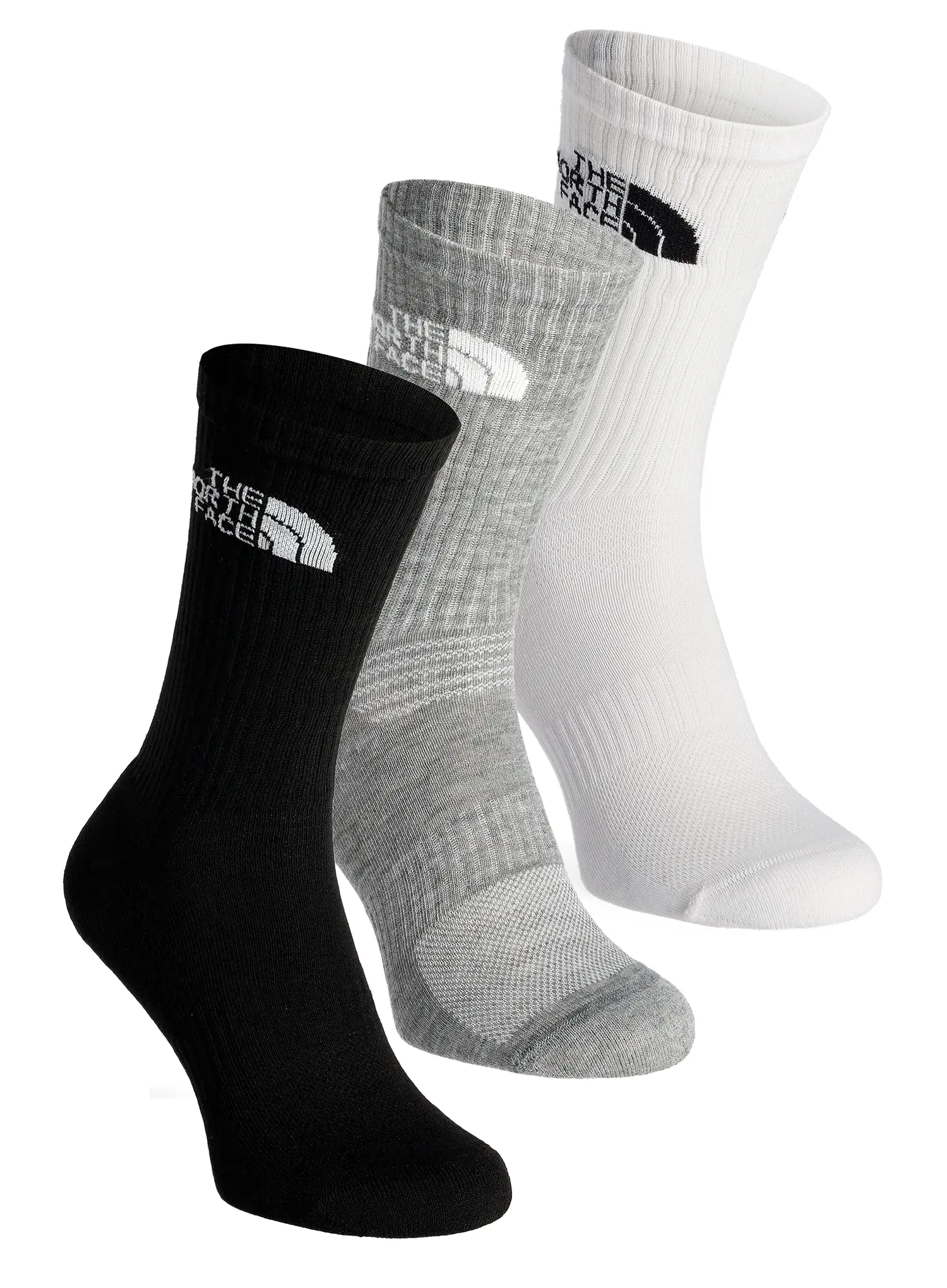 Čarape The North Face Multi Sport Cush Crew Sock 3-Pack - black assorted