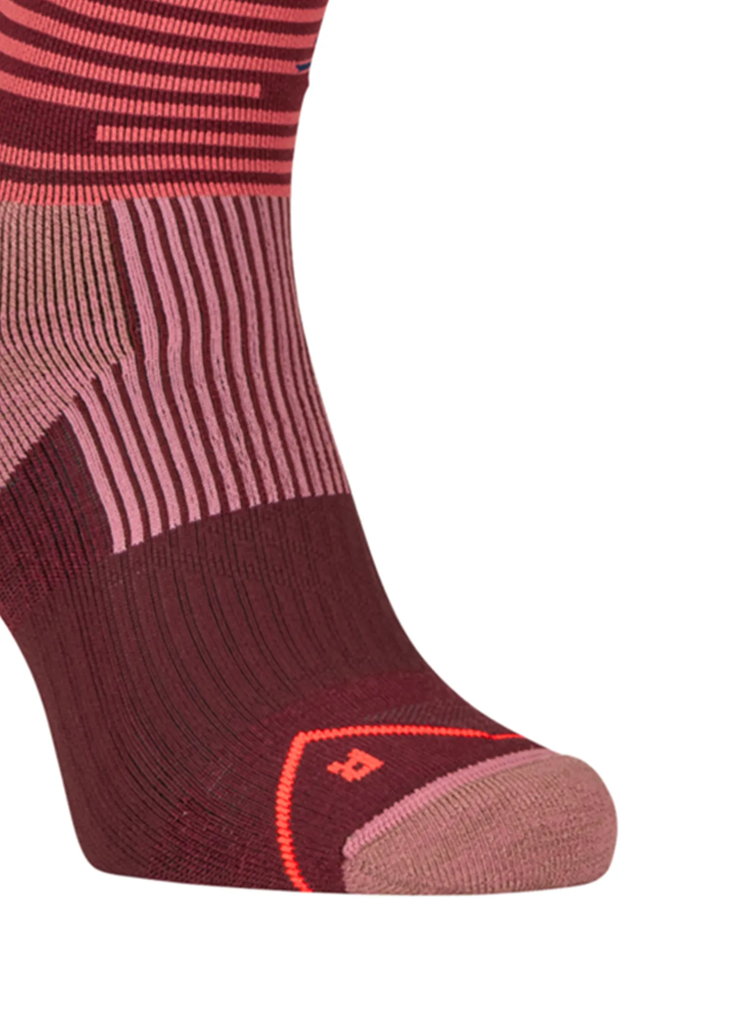 Ženske trekking čarape Ortovox All Mountain Long Socks - winetasting