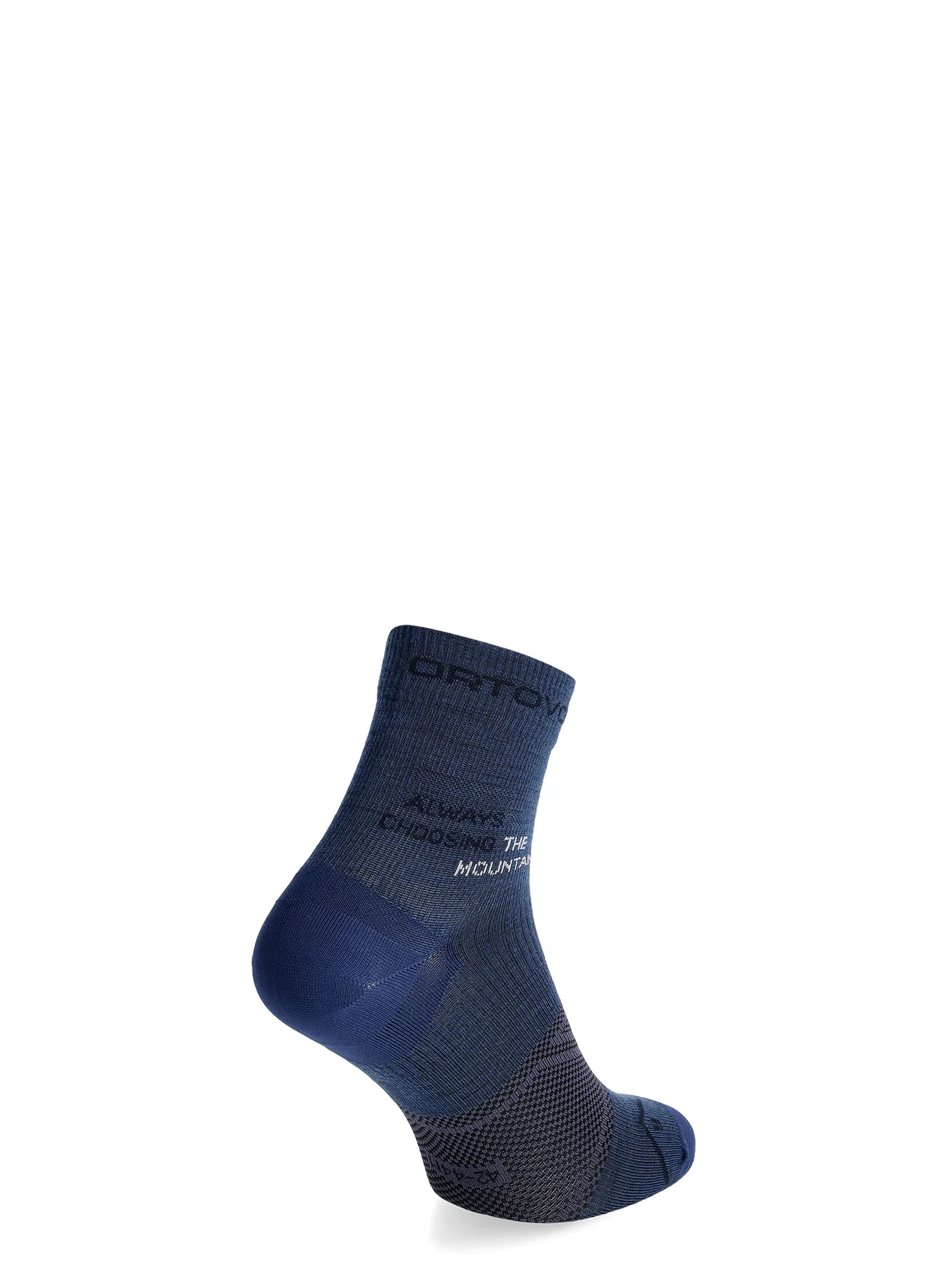 Čarape Ortovox Alpine Light Quarter Socks - blue nunatak