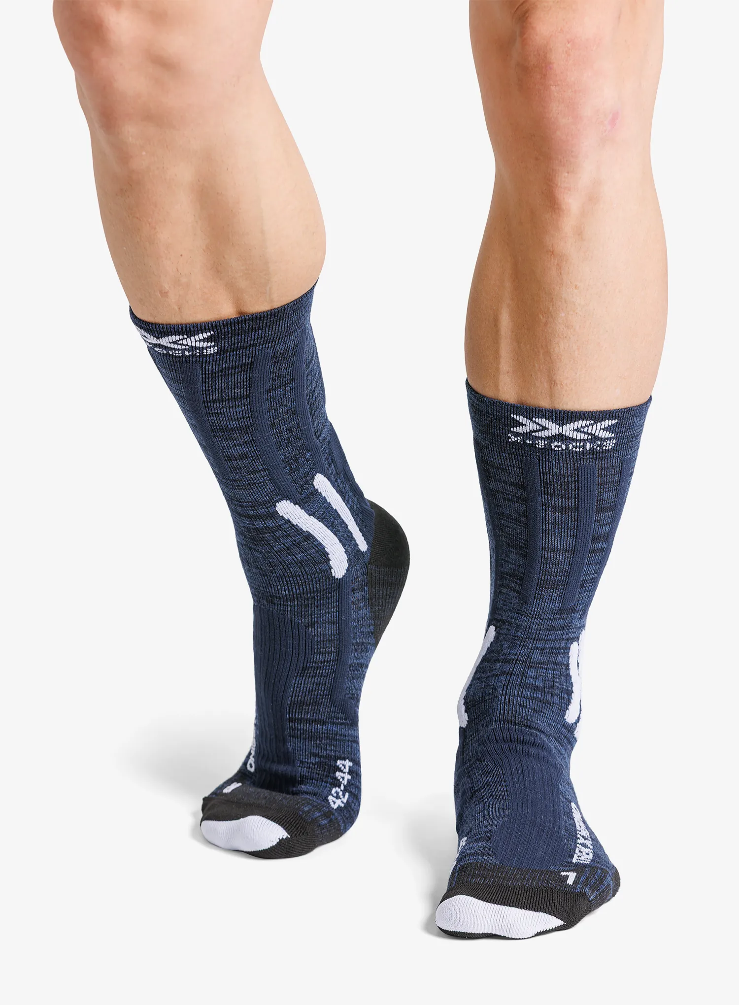 Čarape X-Socks Trek X Merino - midnight blue/arctic white