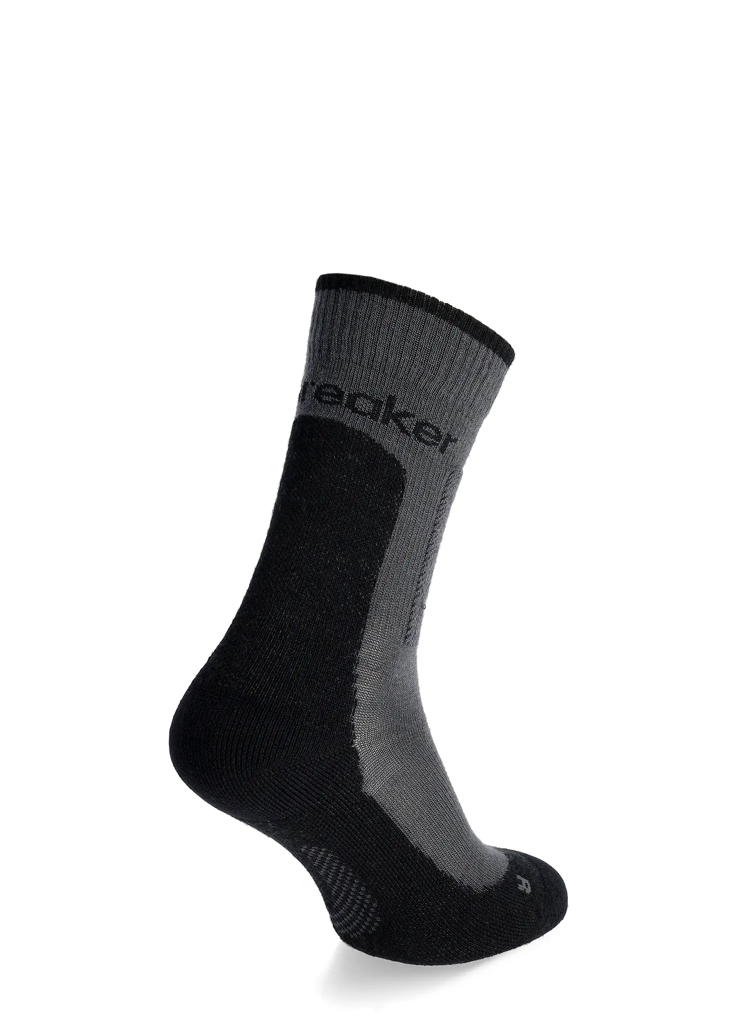 Ženske planinarske čarape Icebreaker Merino Hike+ Medium Crew - obsidian/black
