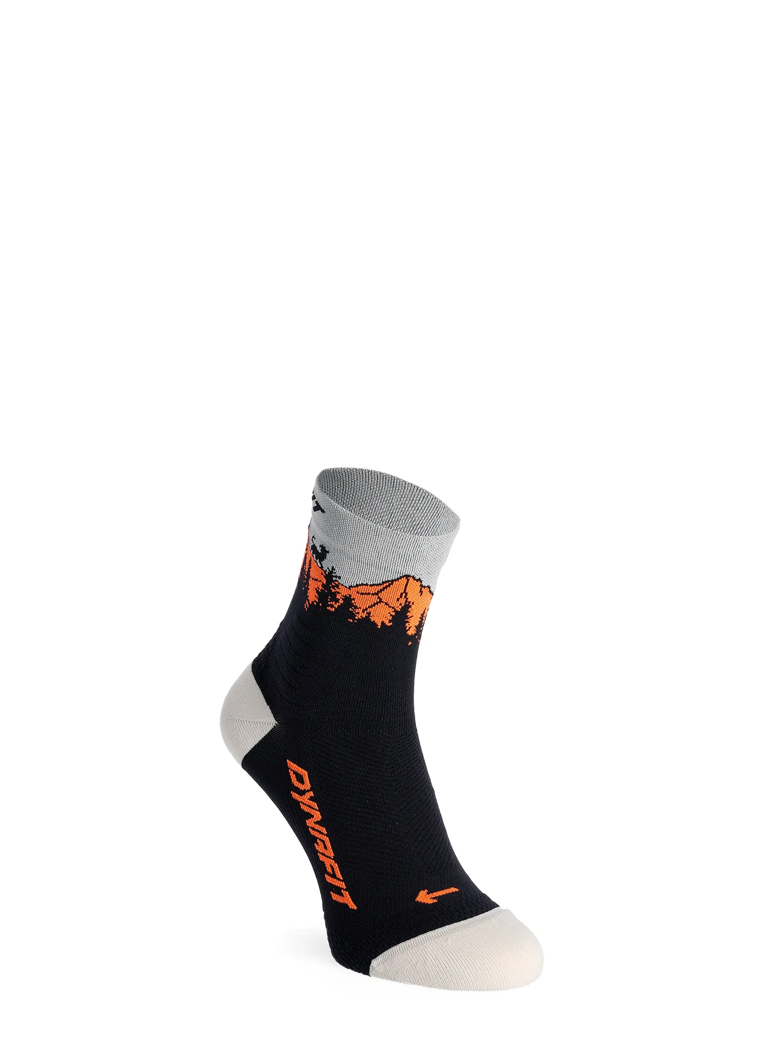 Planinarske čarape Dynafit Traverse Mid Socks - black out/ultra orange