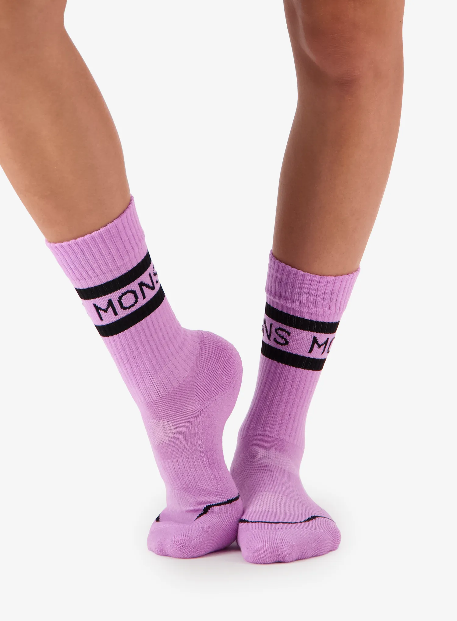 Planinarske čarape Mons Royale Signature Merino Crew Sock - pastel purple