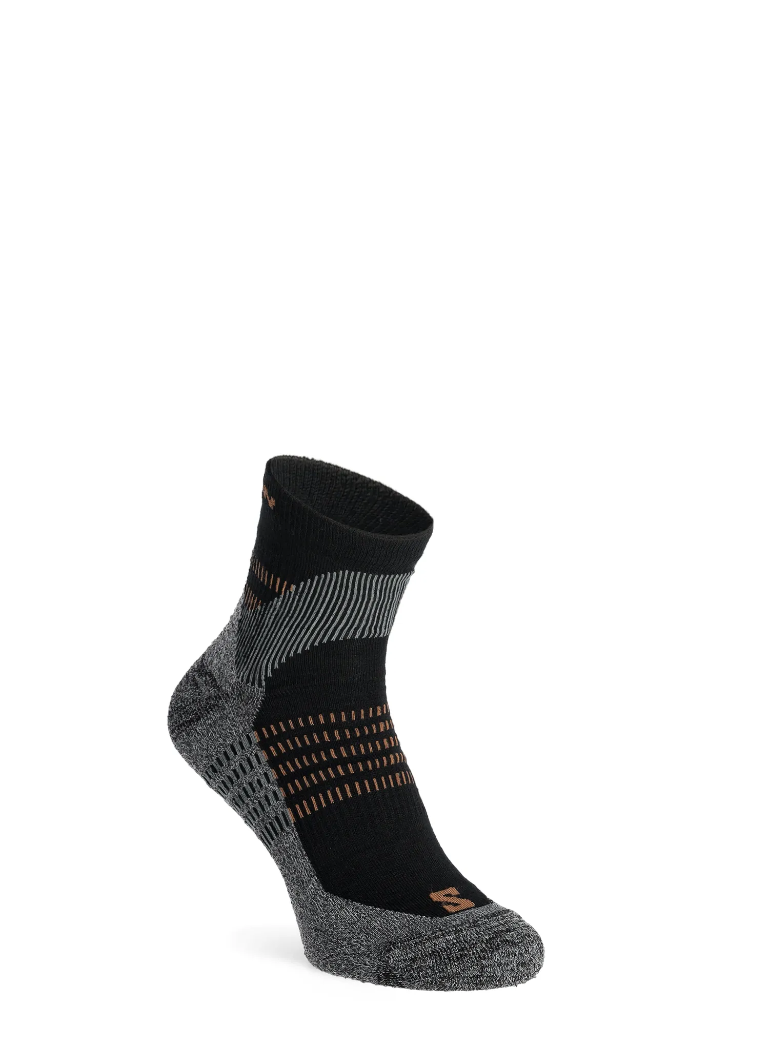 Planinarske čarape Salomon X Ultra Access Quarter 2-Pack - bleached sand/black