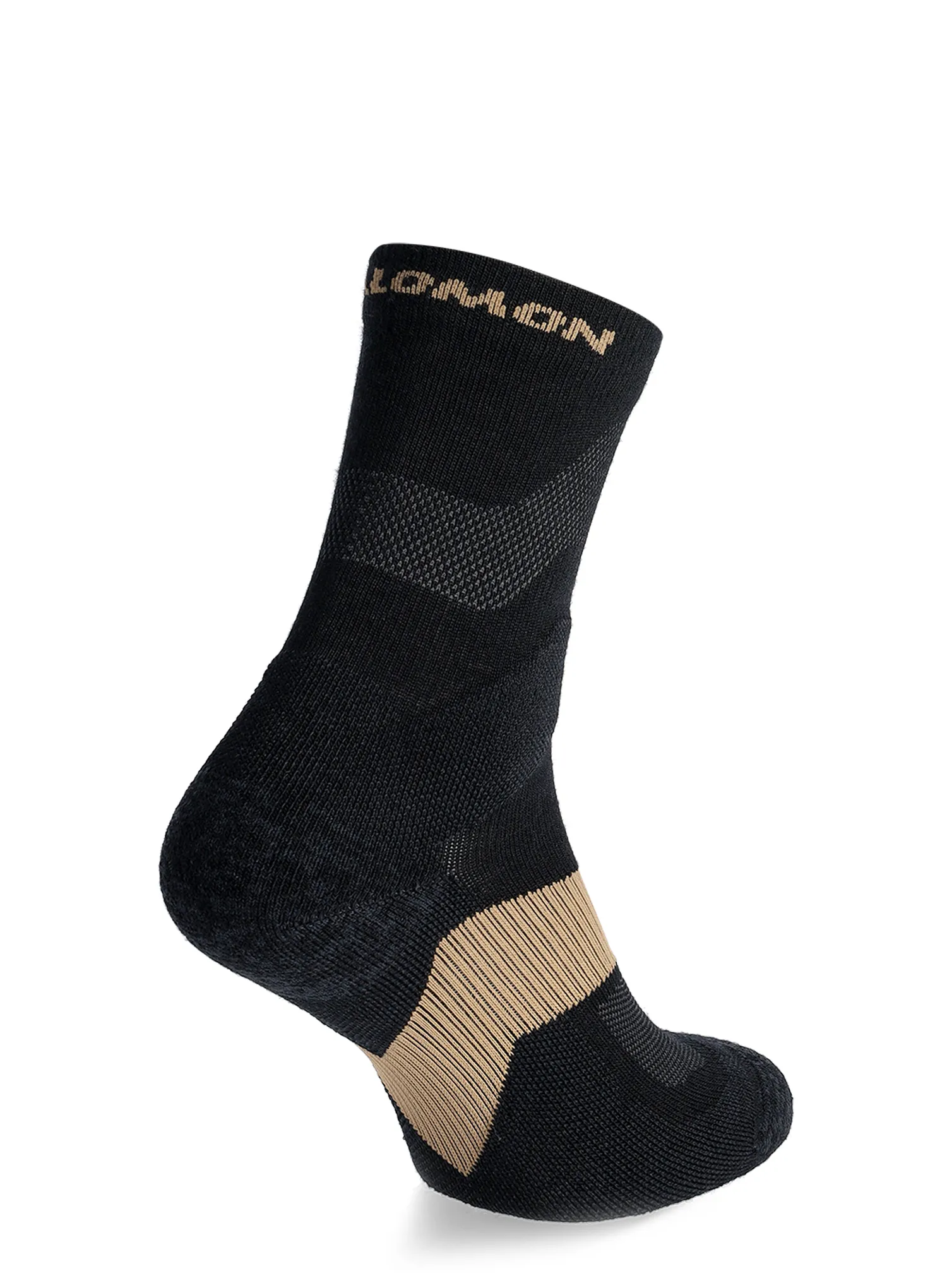 Planinarske čarape Salomon X Ultra Crew - black/kelp