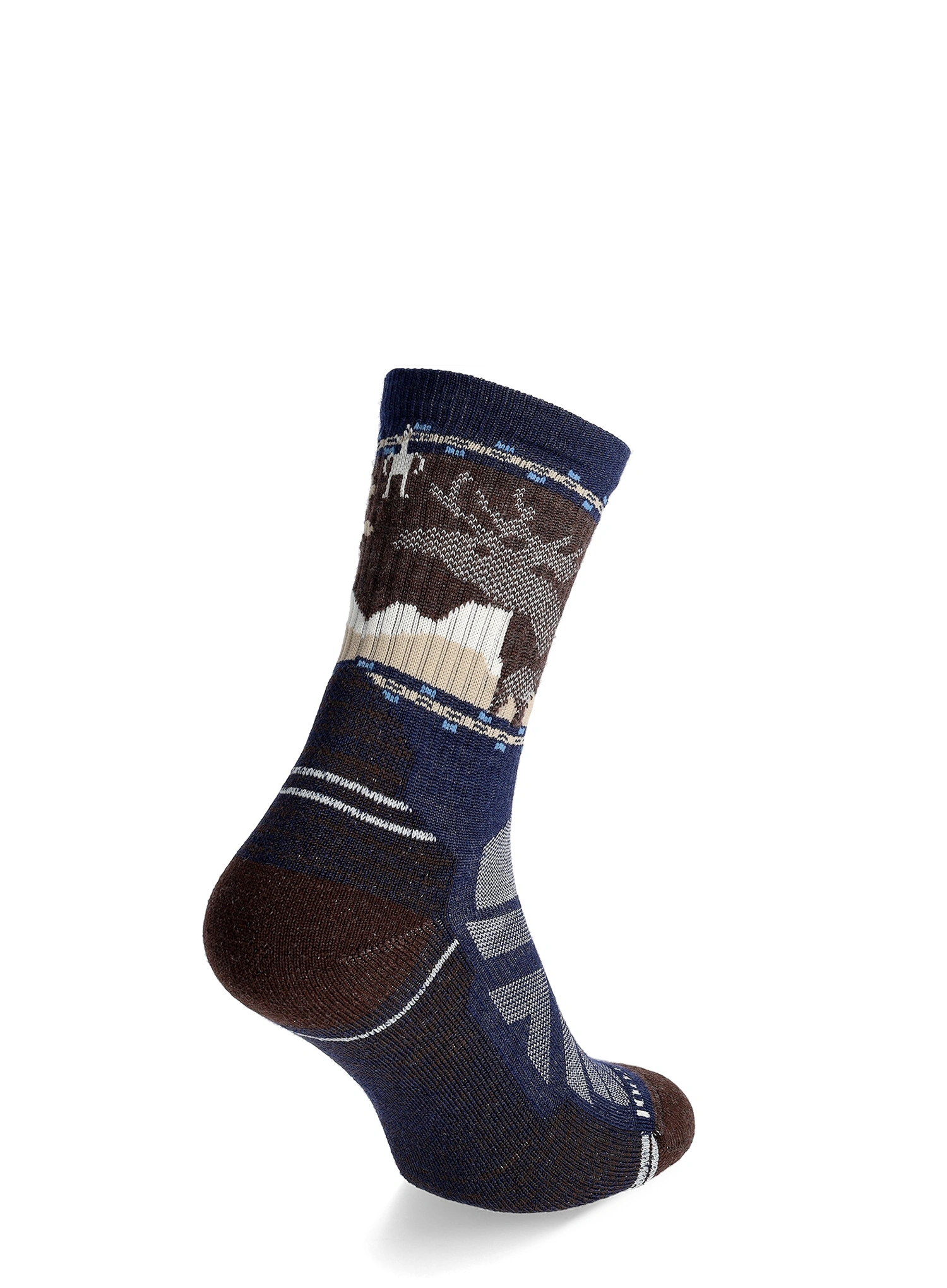 Planinarske čarape Smartwool Hike Light Cushion Mountain Moose Crew Socks - deep navy