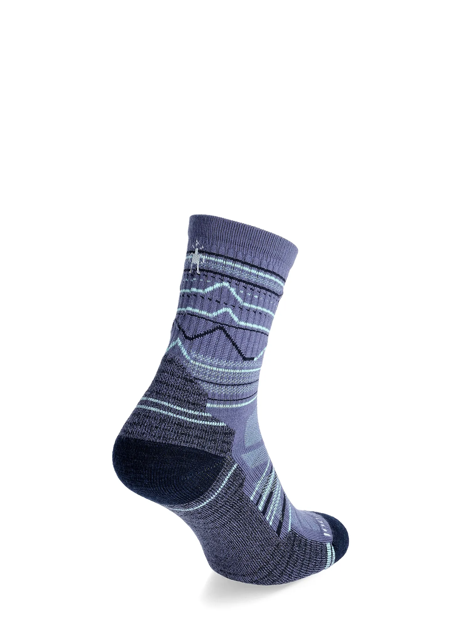 Planinarske čarape Smartwool Hike Light Cushion Mountain Range Crew Socks - nightfall blue