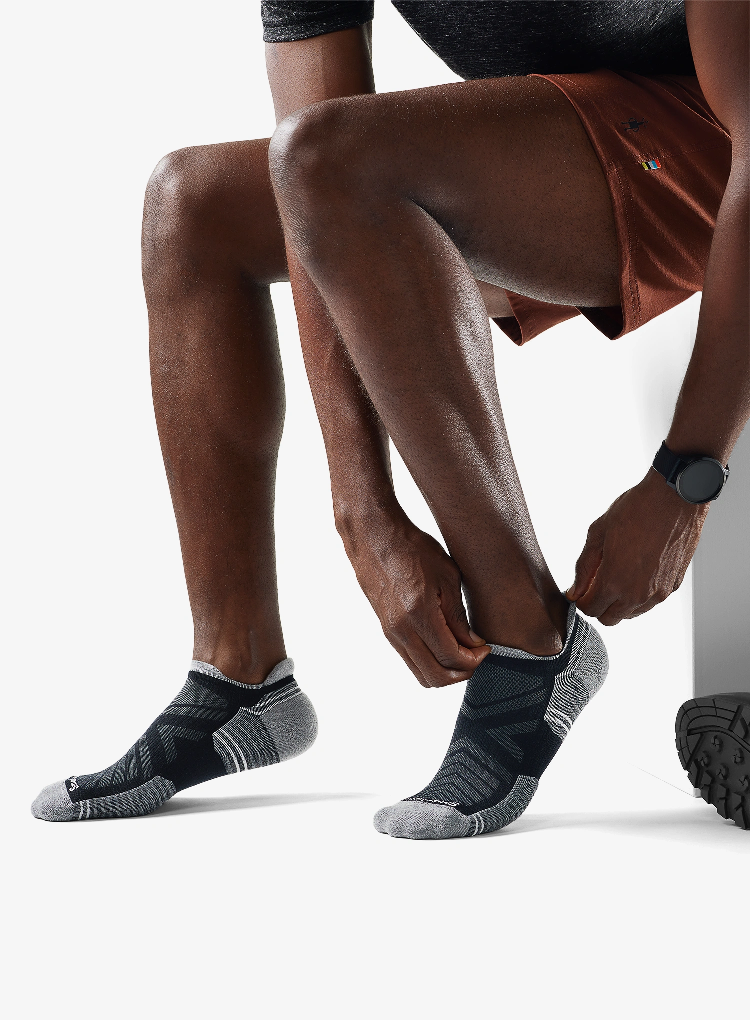 Planinarske čarape Smartwool Hike Targeted Cushion Low Ankle Socks - black