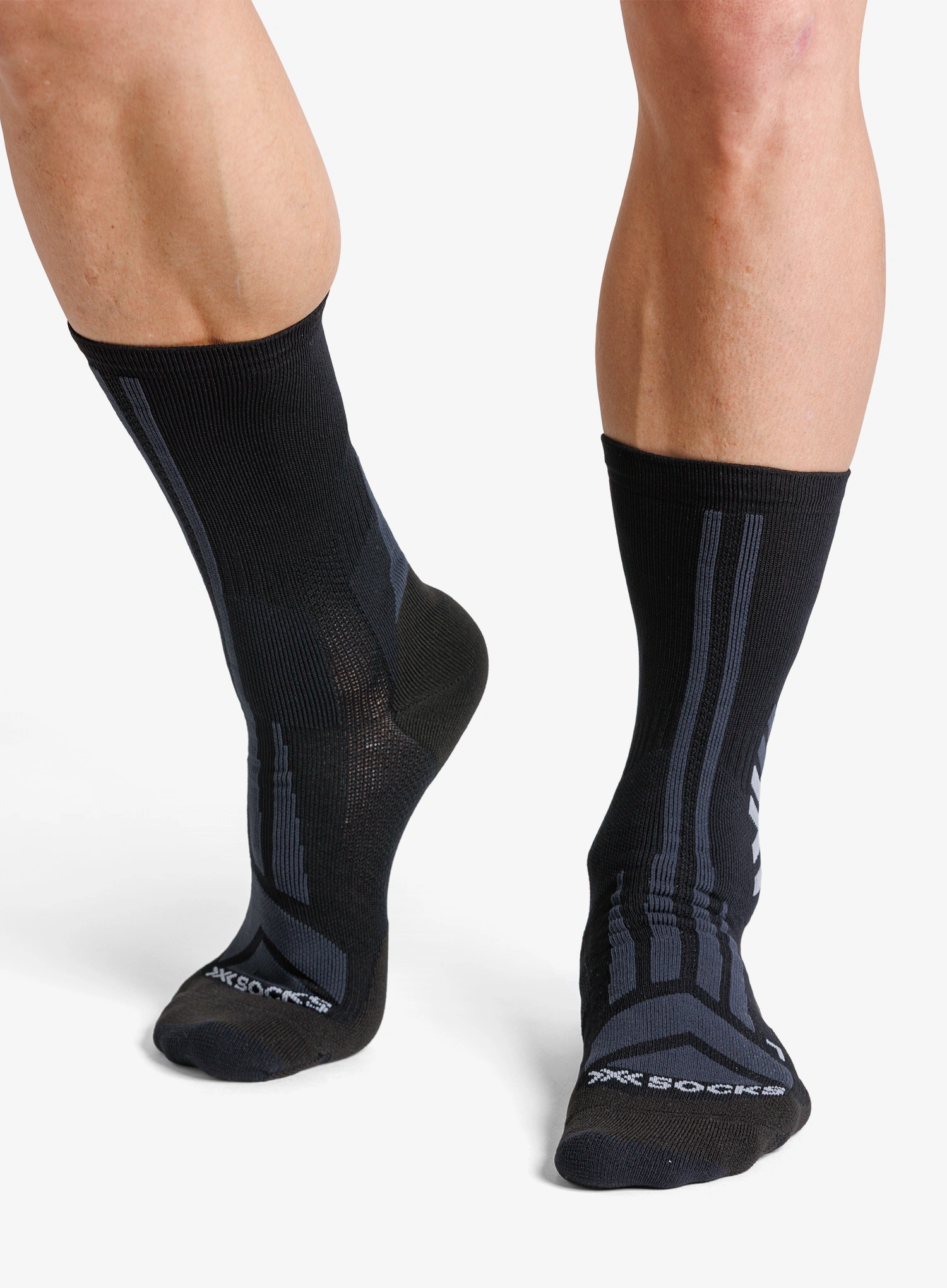 Planinarske čarape X-Socks Hike Discover Crew - x black