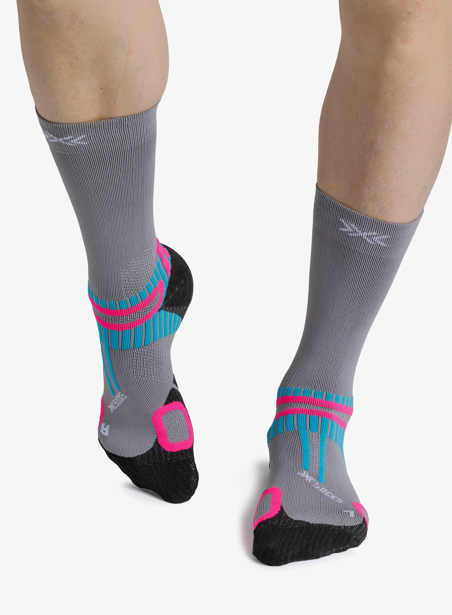 Planinarske čarape X-Socks Hike Perform Crew - clay grey