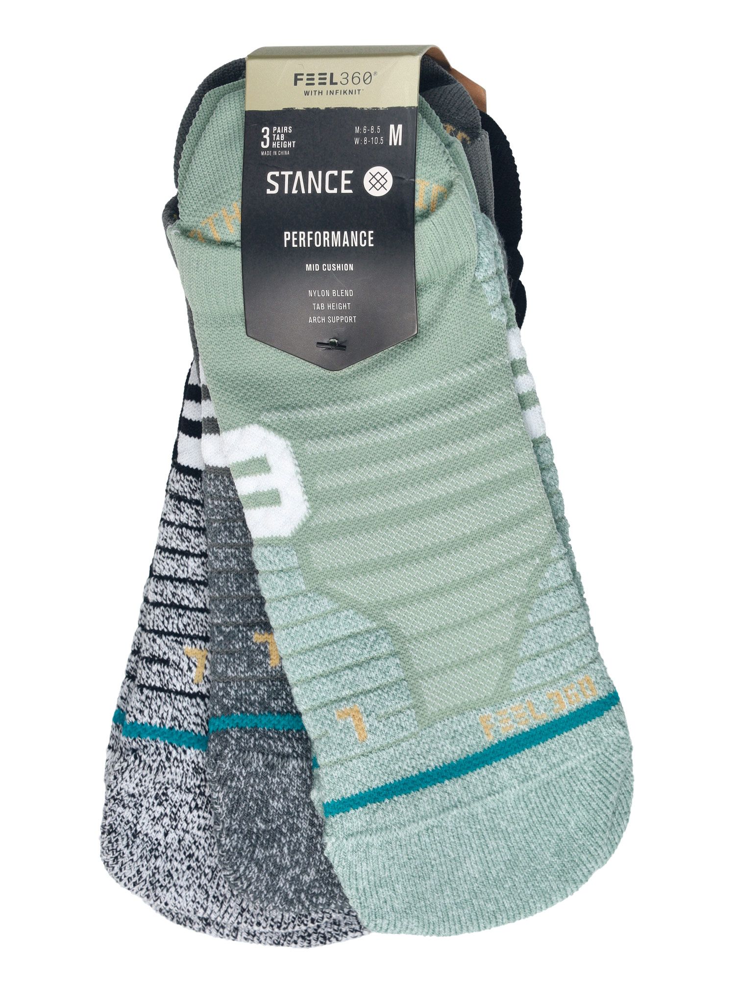 Čarape za trčanje Stance Versa Tab - multi