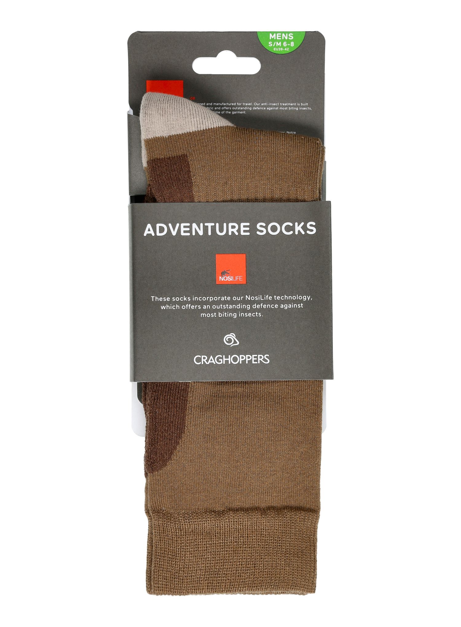 Planinarske čarape Craghoppers NosiLife Adventure Sock - kangaroo