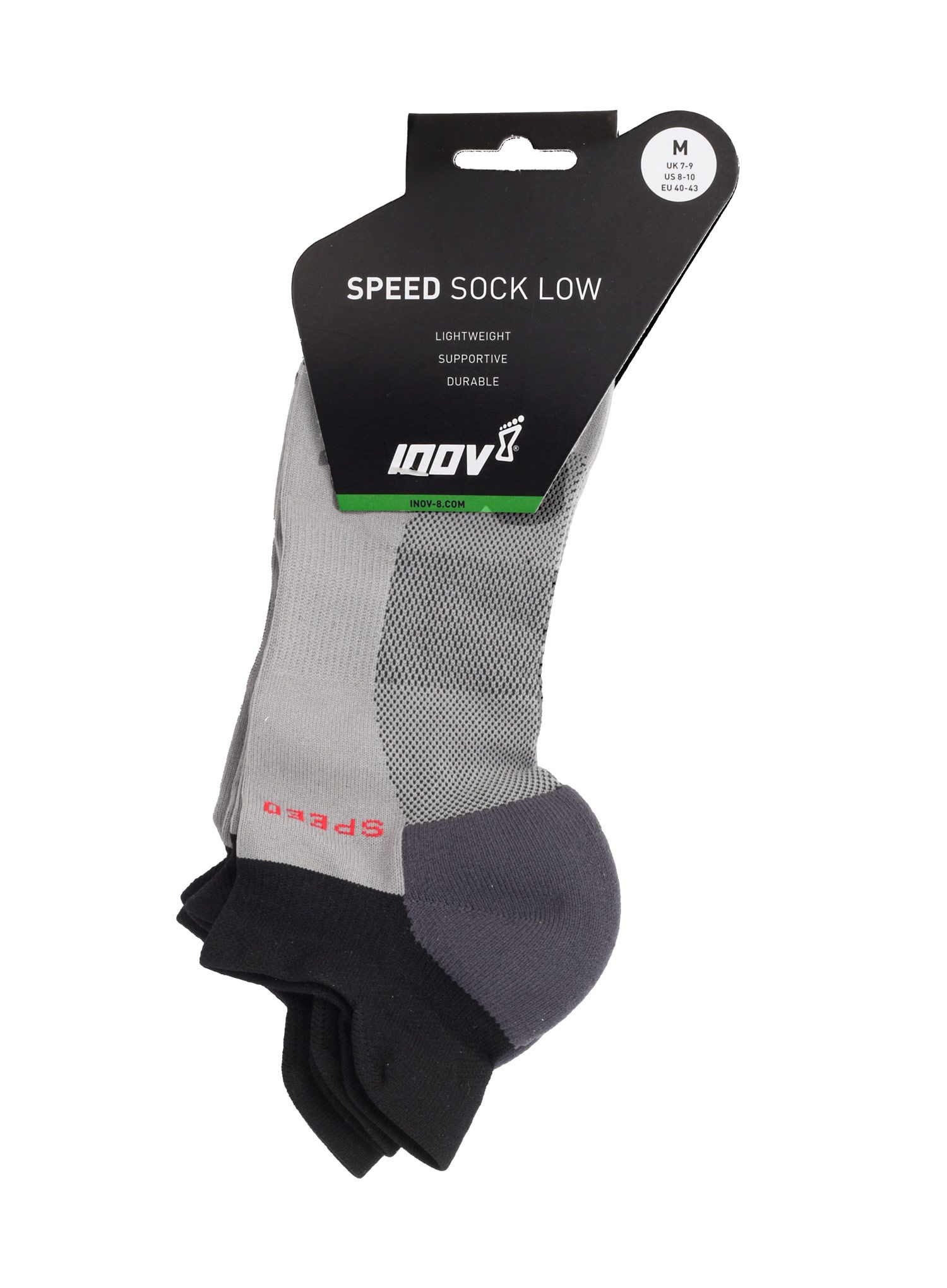 Čarape za trčanje Inov-8 Speed Sock Low 2-pack - black