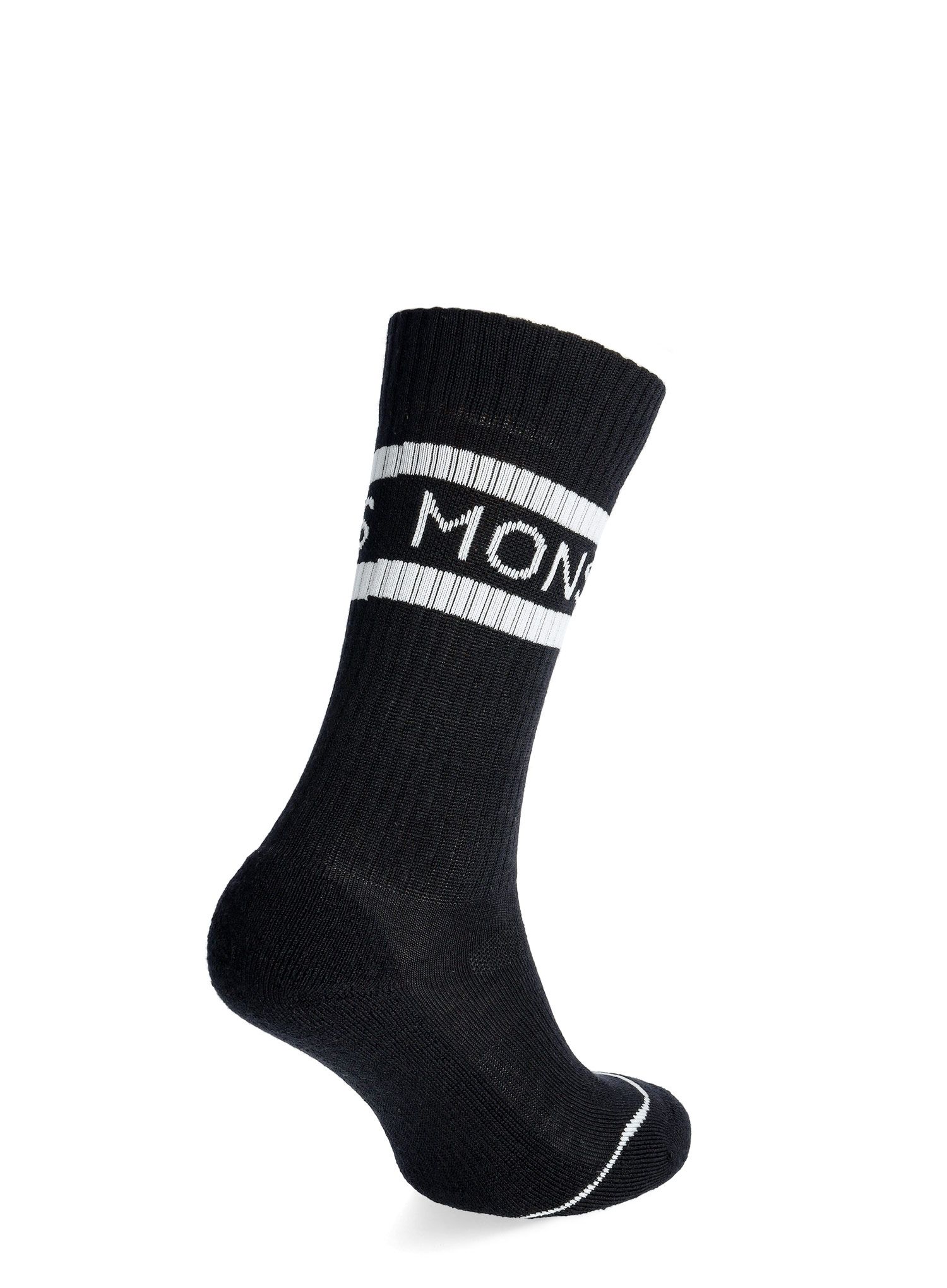 Planinarske čarape Mons Royale Signature Crew Sock - black/white