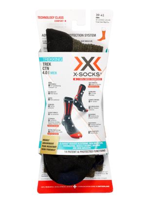 Čarape X-Socks Trek X CTN - forest green/midnight blue