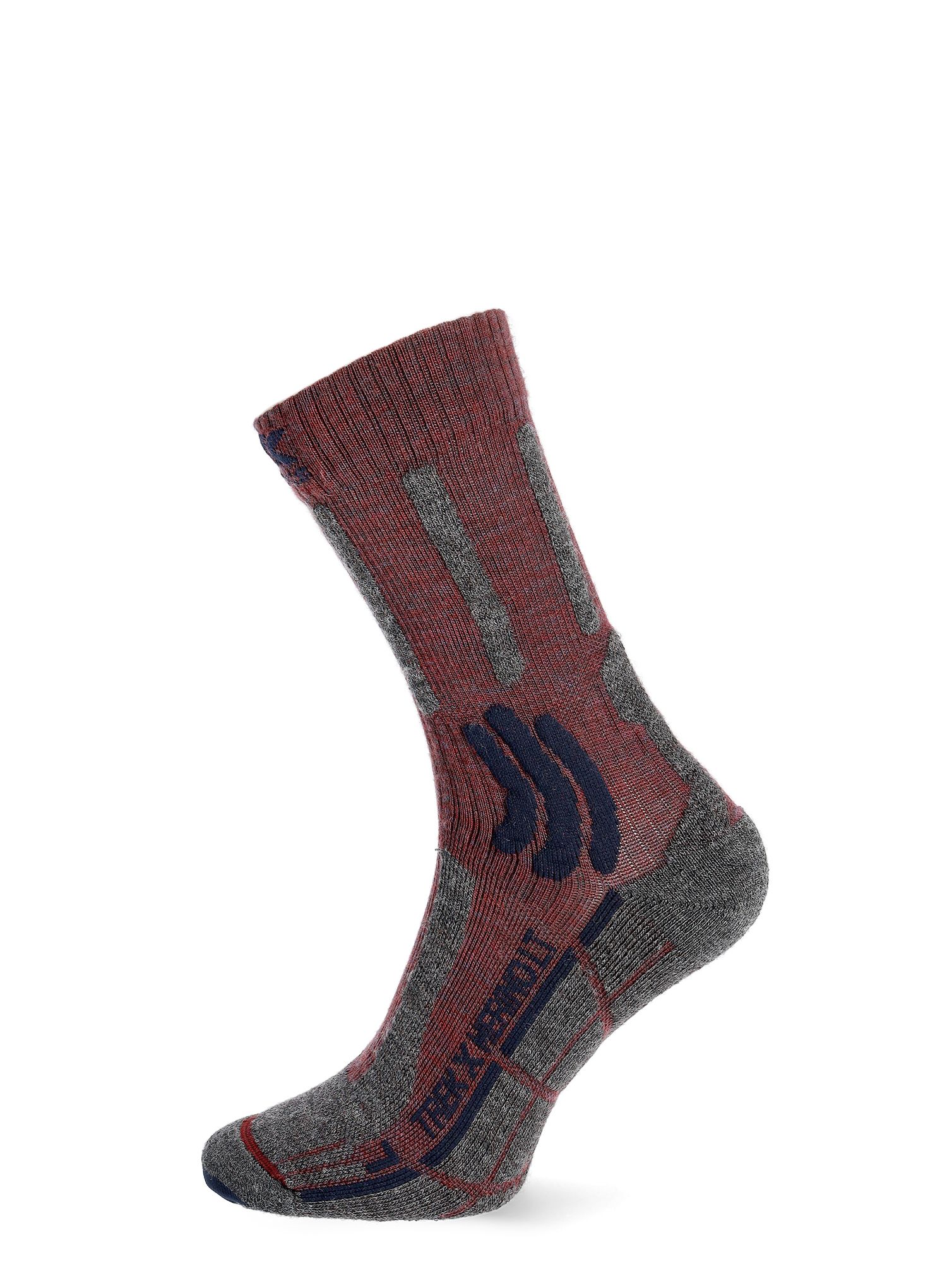 Čarape X-Socks Trek X Merino LT - dark ruby/midnight blue