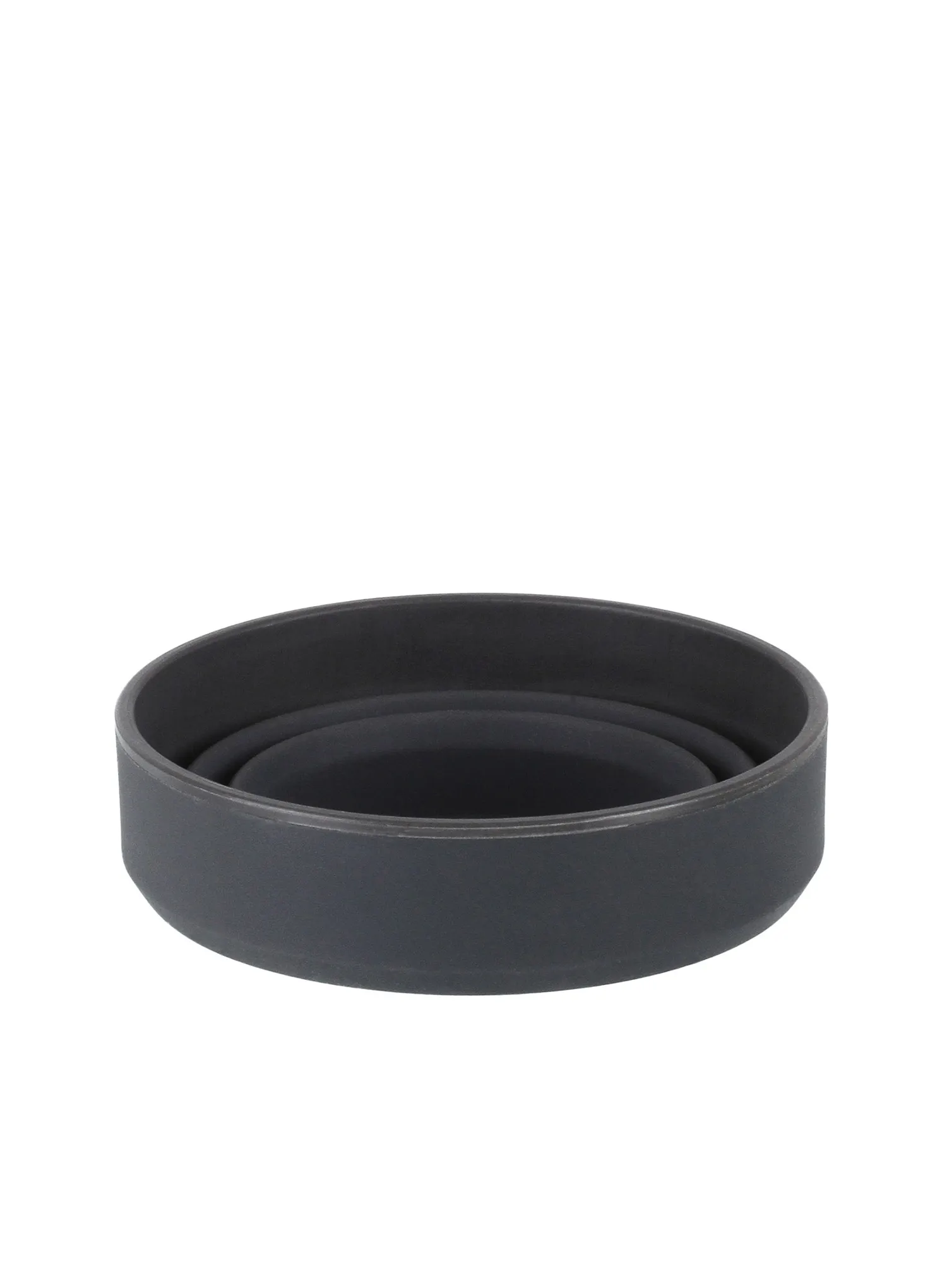 Putna šalica Lifeventure Silicone Ellipse FlexiMug (0,35 l) - graphite