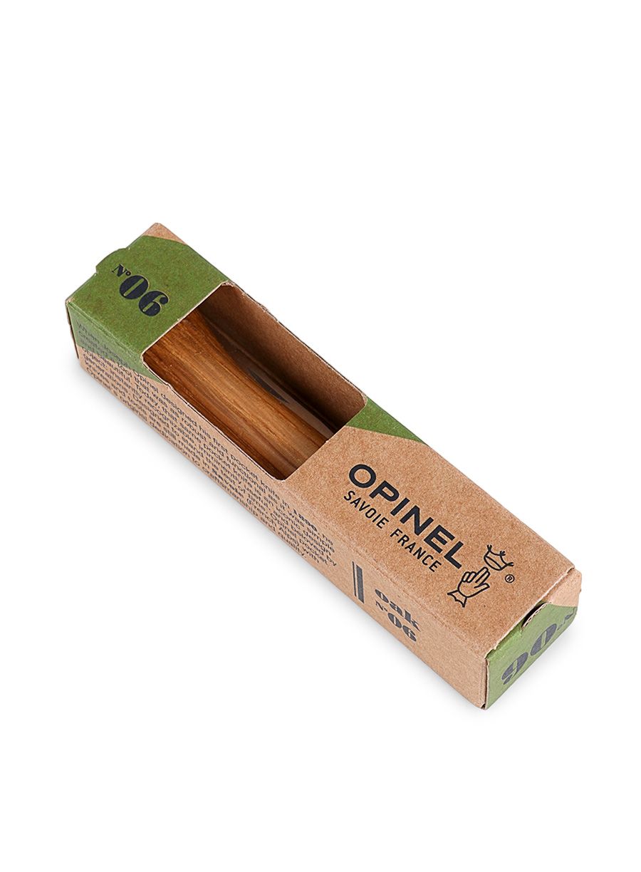 Putni nož Opinel No.06 Inox Lux - oak