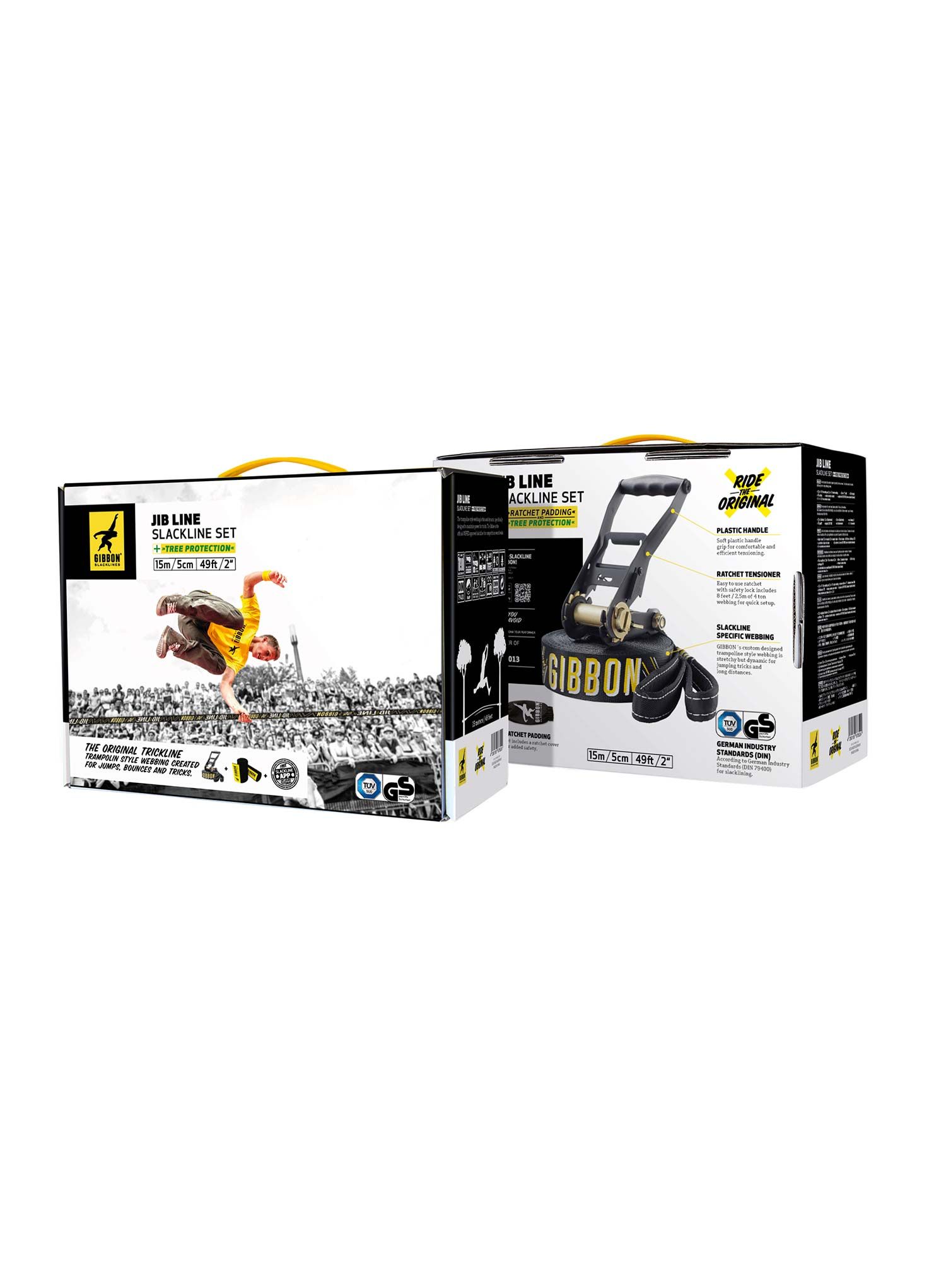 Slackline Gibbon Slacklines JibLine Treewear Set