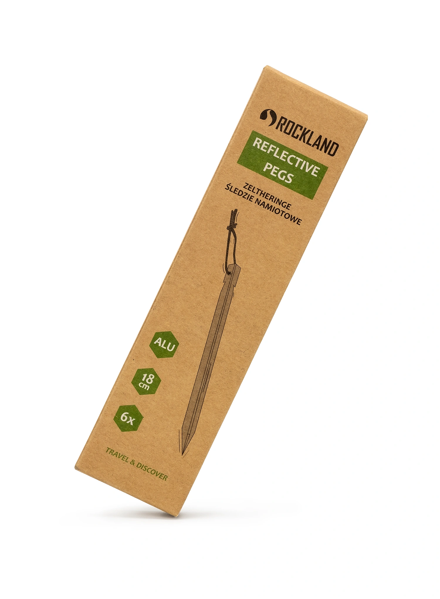 Klinovi za šator Rockland Reflective Pegs 6 pcs set