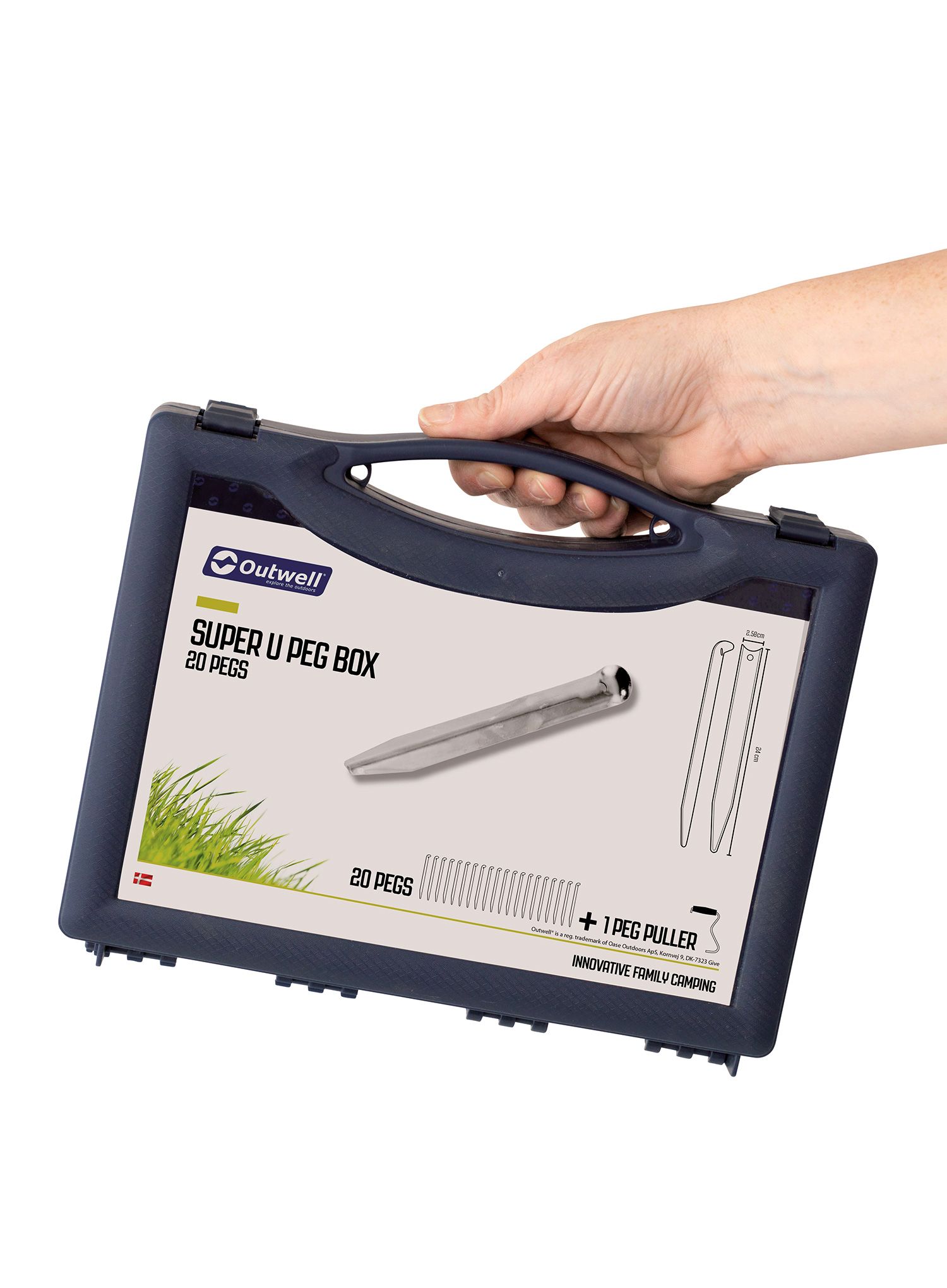 Klinovi za šator Outwell Super U-Peg Box