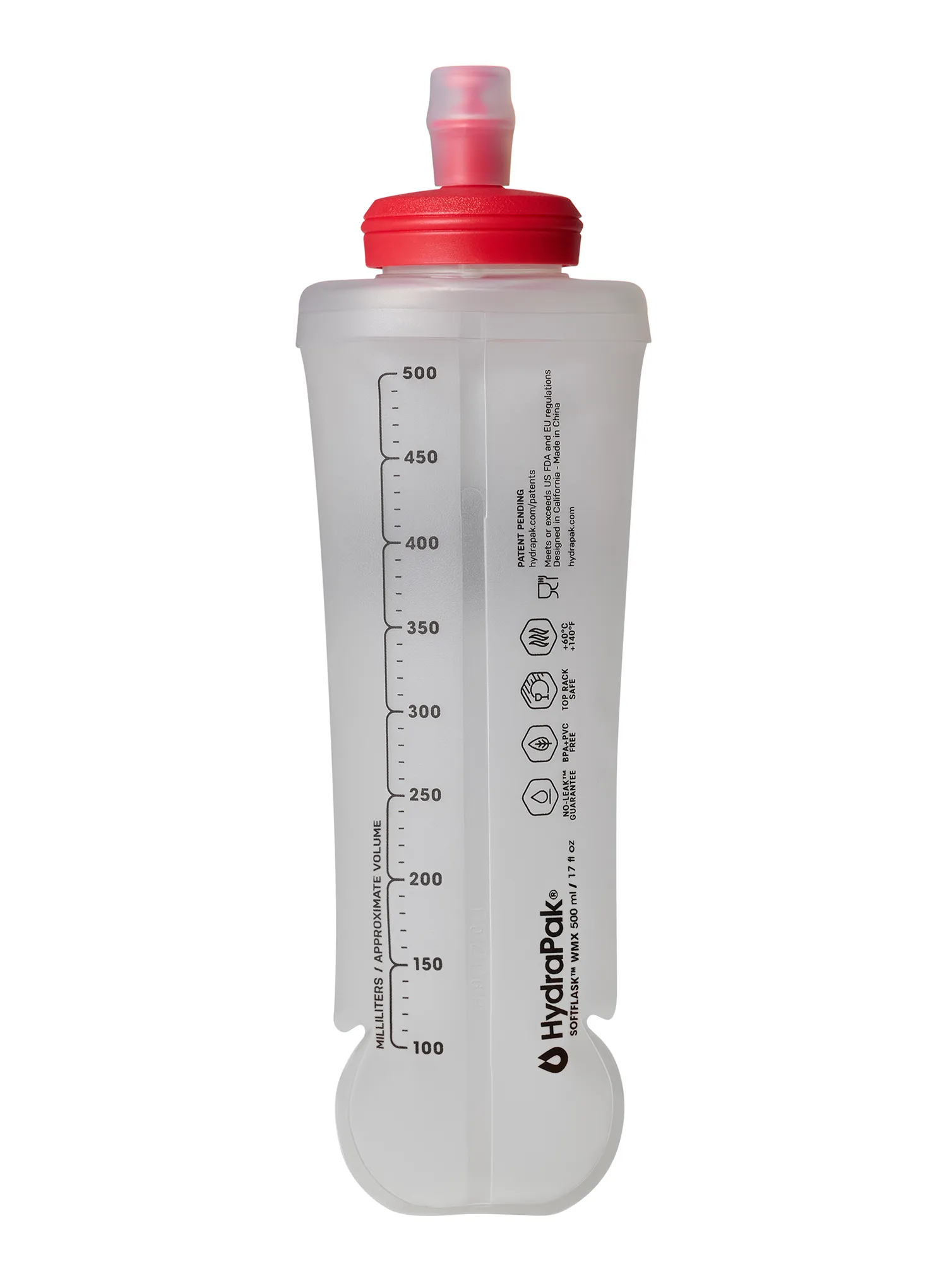 Mekana boca za trčanje The North Face Tnf Soft Flask 500 ml - tnf white