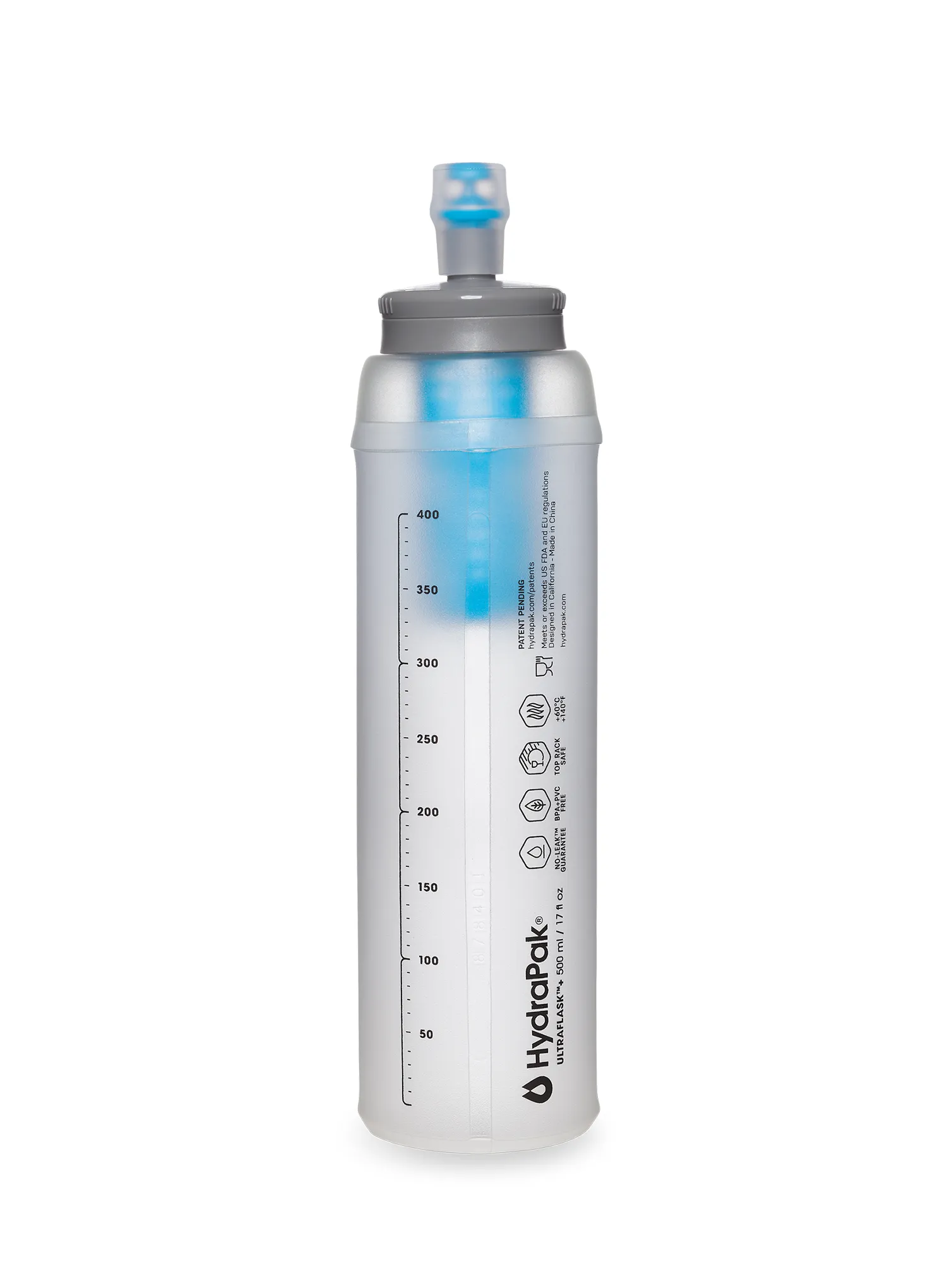 Mekana boca HydraPak Ultraflask+ 500ml Filter Kit - clear