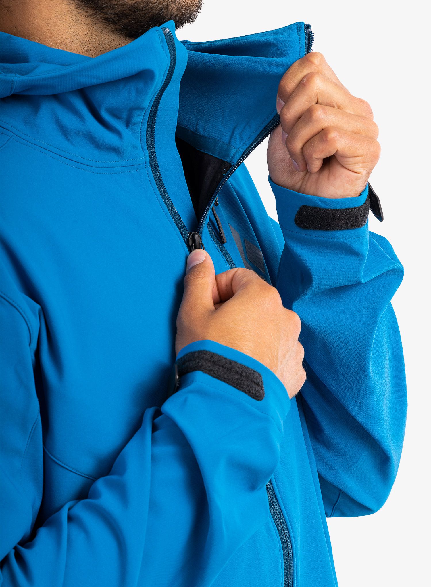 Softshell jakna Black Diamond Dawn Patrol Shell - kingfisher