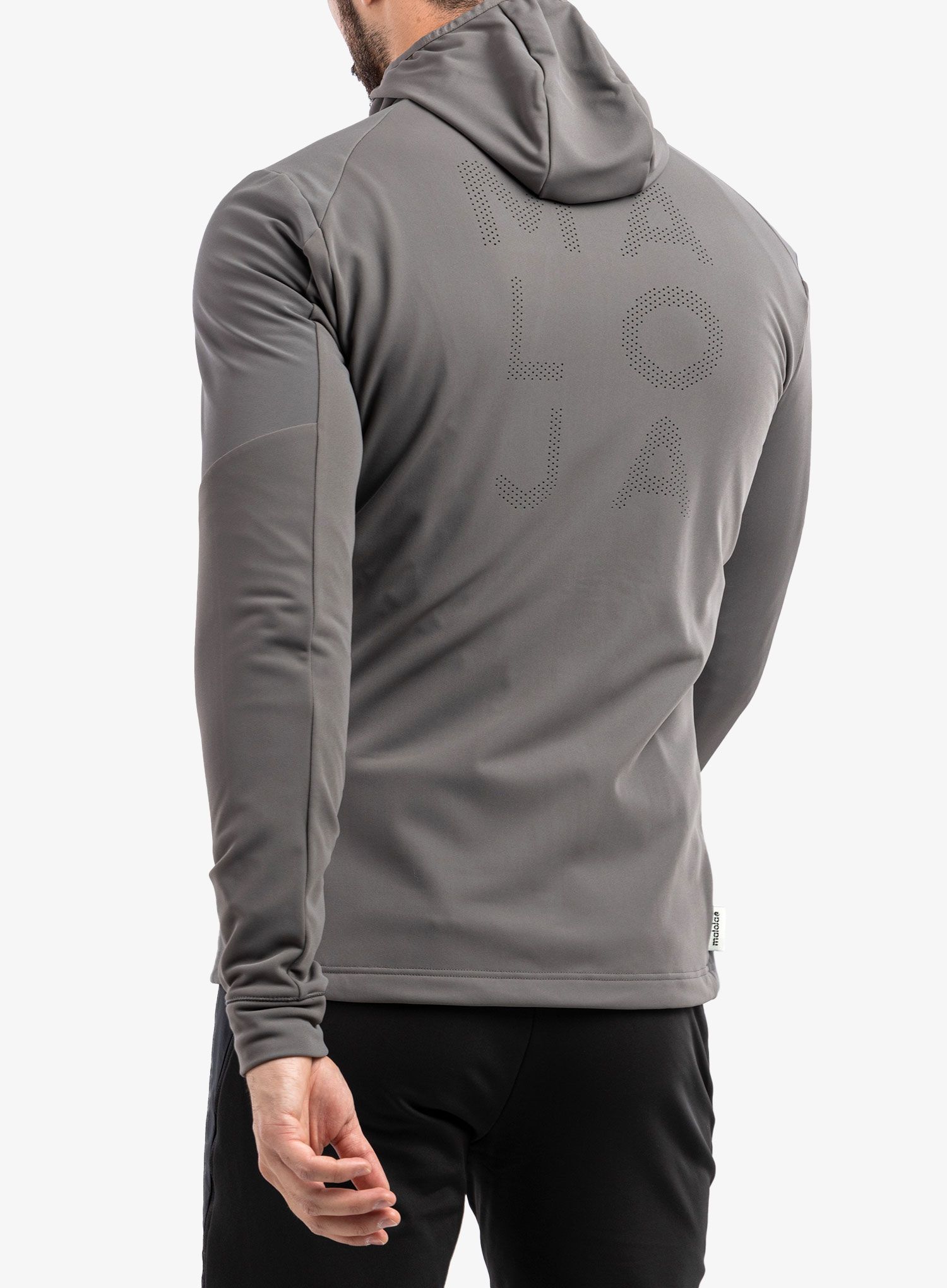 Softshell jakna Maloja Auerhahn - stone