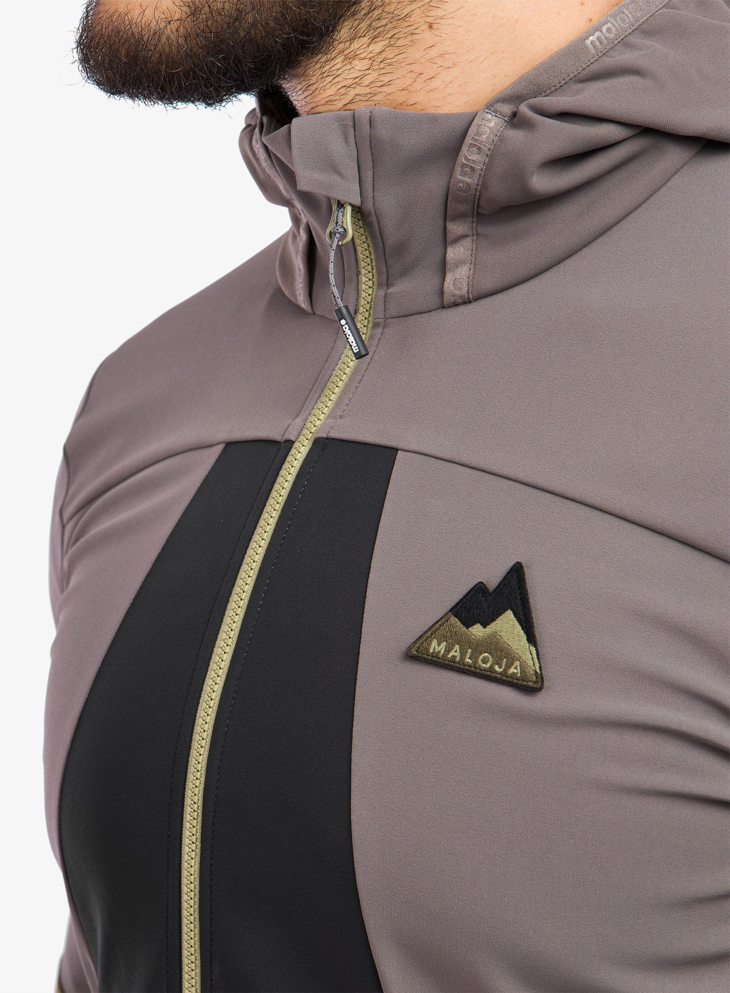 Softshell jakna Maloja Auerhahn - stone multi