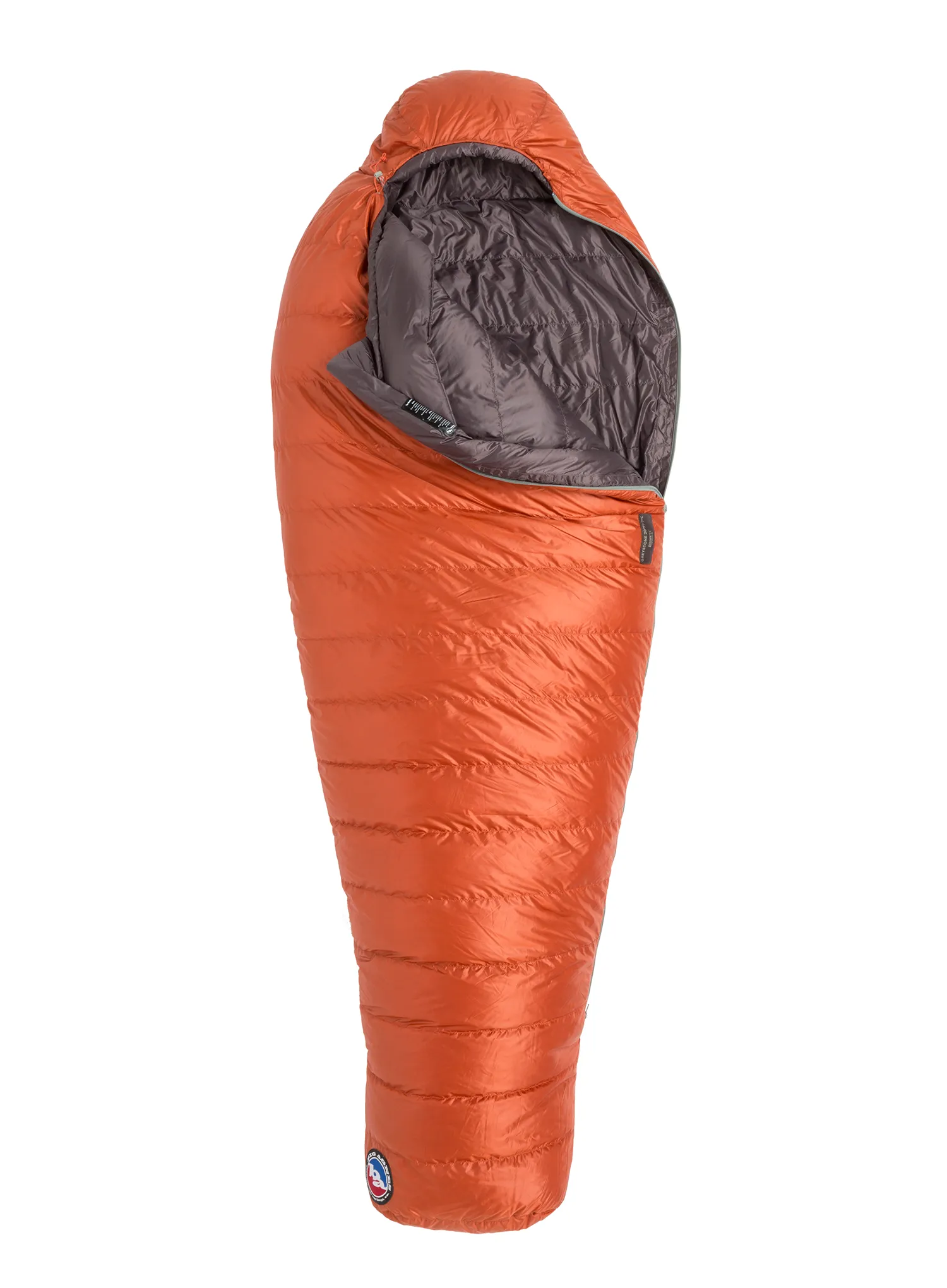 Perjana vreća za spavanje Big Agnes Greystone 30 Regular (183 cm) - rooibos
