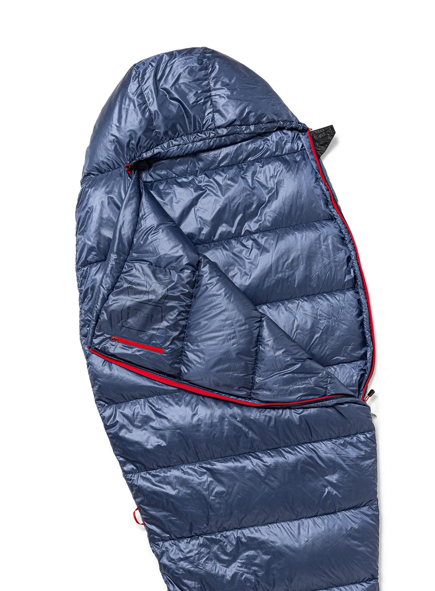 Perjana vreća za spavanje Małachowski Tourist 250 L LZ (177- 188 cm) - navy