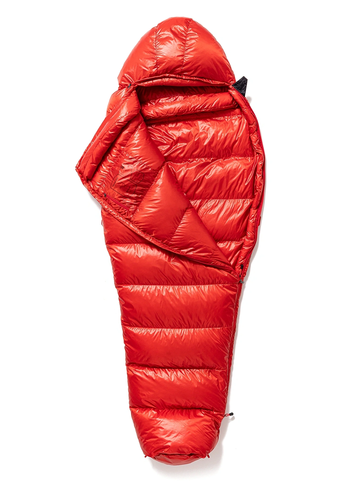 Perjana vreća za spavanje Małachowski Tourist 450 XL LZ (189-200 cm) - red