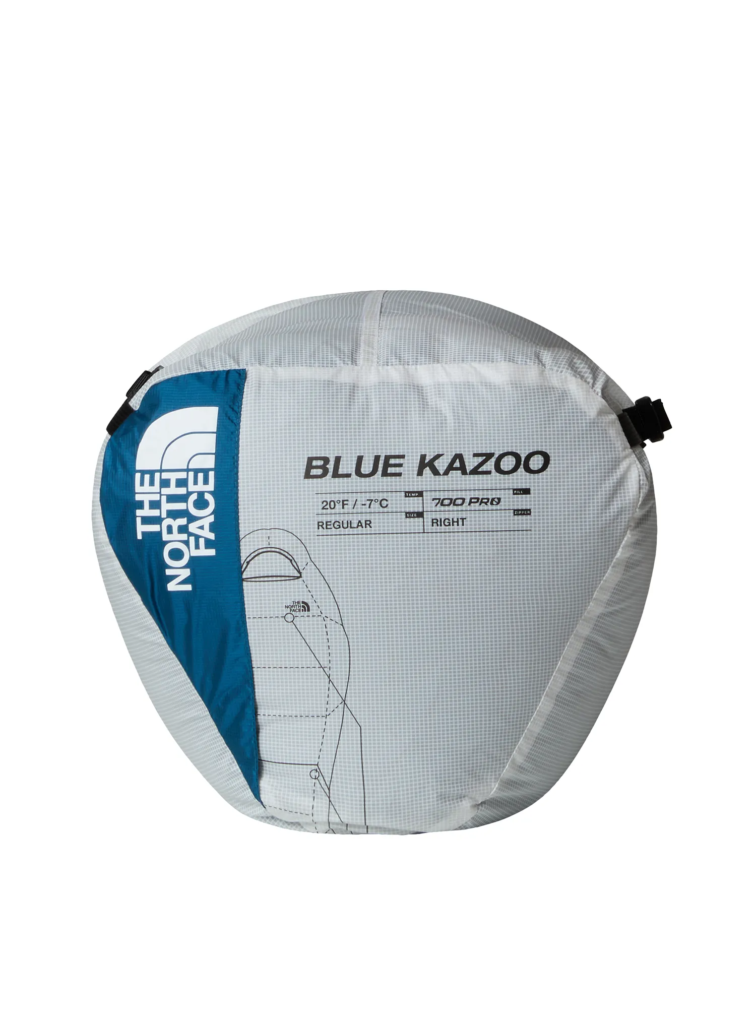 Perjana vreća za spavanje The North Face Blue Kazoo (168 cm) - banff blue/banff blue