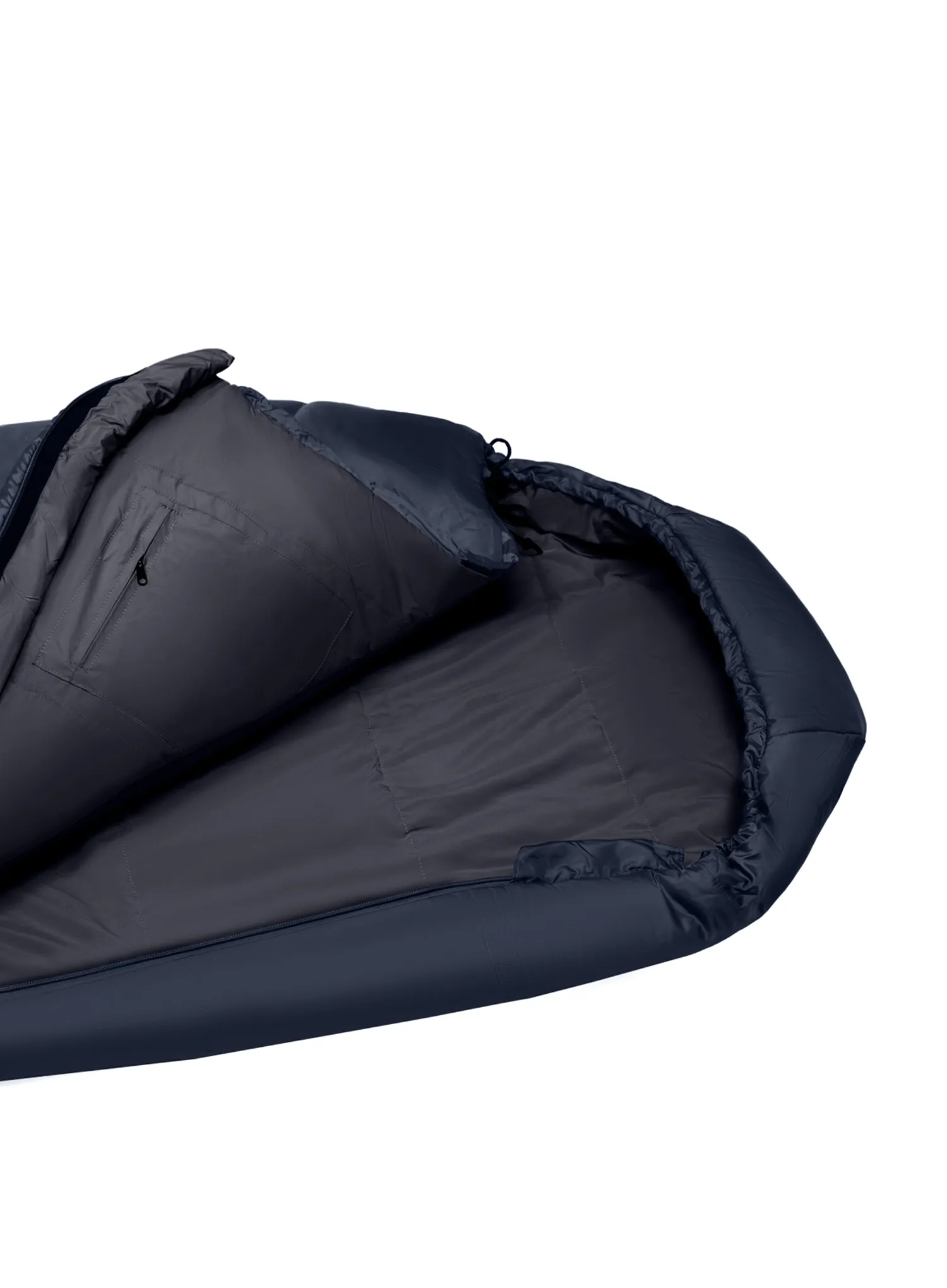 Sintetička vreća za spavanje Alpinus Fiber Pro 1100 - grey