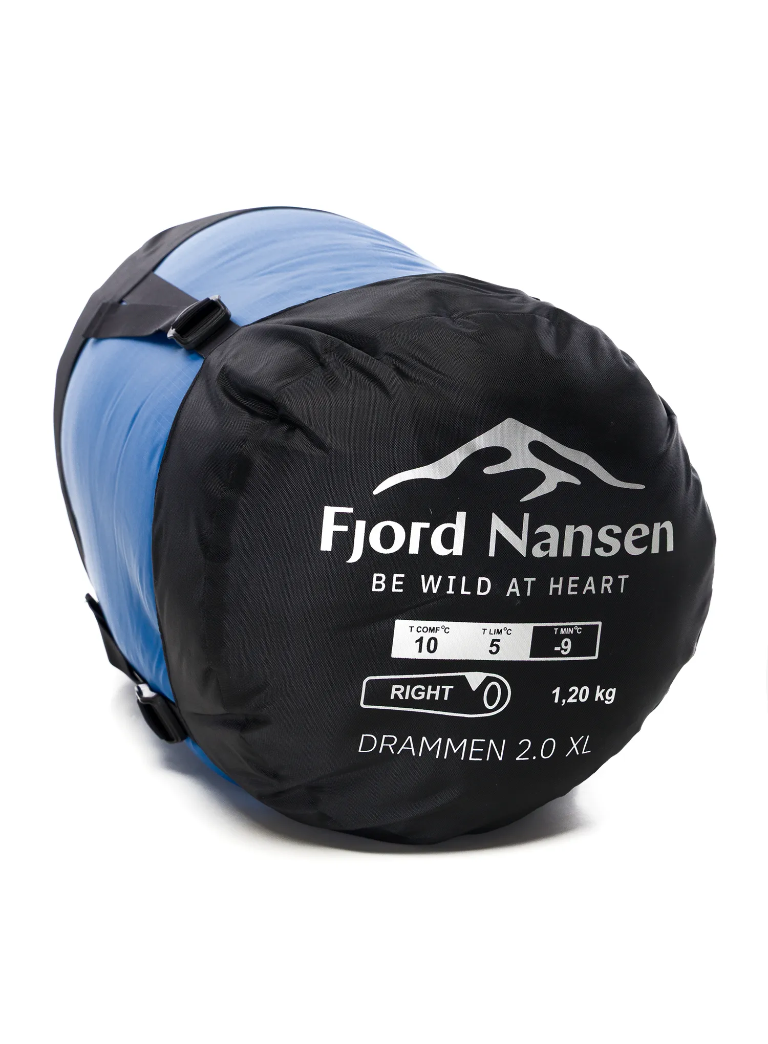 Sintetička vreća za spavanje Fjord Nansen Drammen 2.0 XL (200 cm) - sapphire/sapphire
