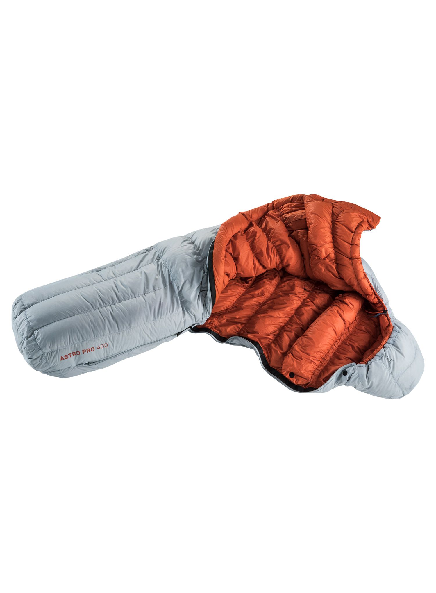Perjana vreća za spavanje Deuter Astro Pro 400 EL (200 cm) - tin/paprika