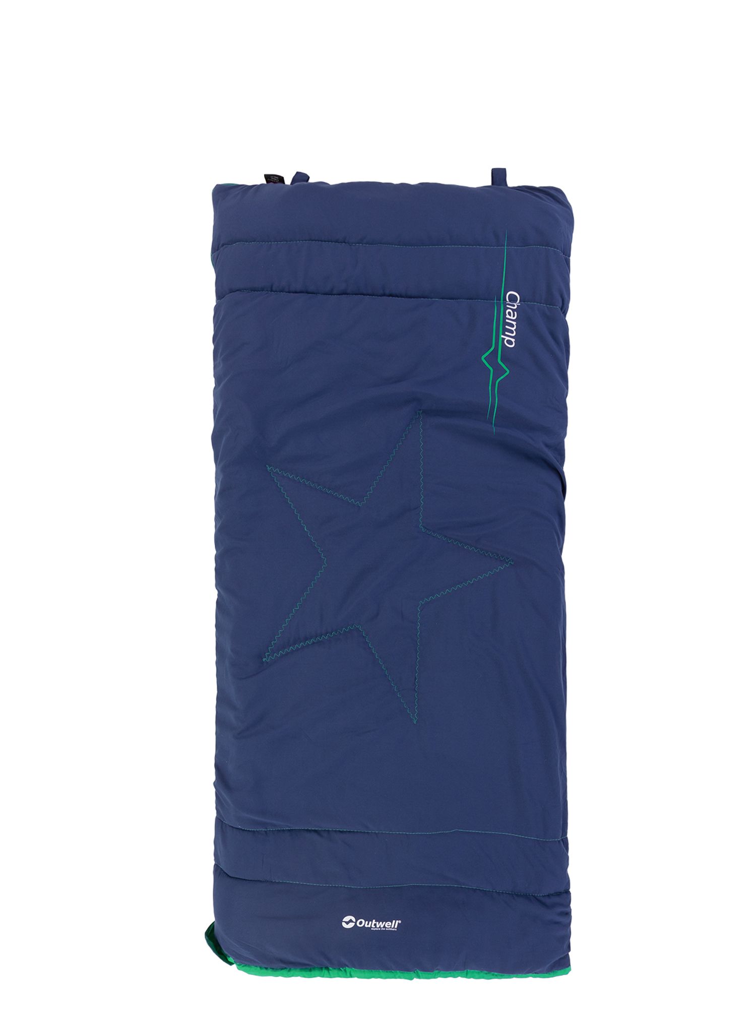 Dječja vreća za spavanje Outwell Champ Kids (130 cm) - ocean blue