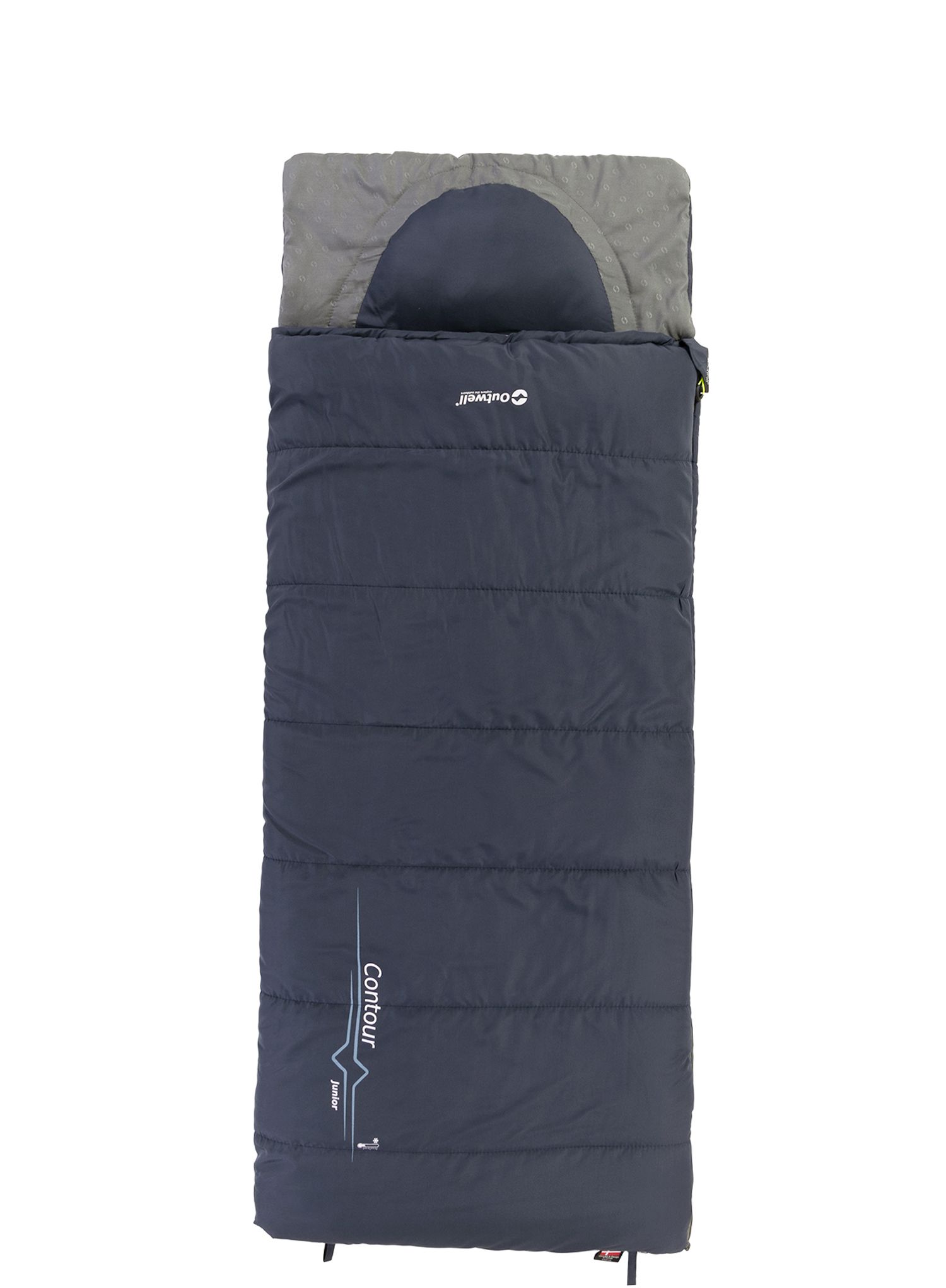 Dječja vreća za spavanje Outwell Contour Junior (140 cm) - deep blue