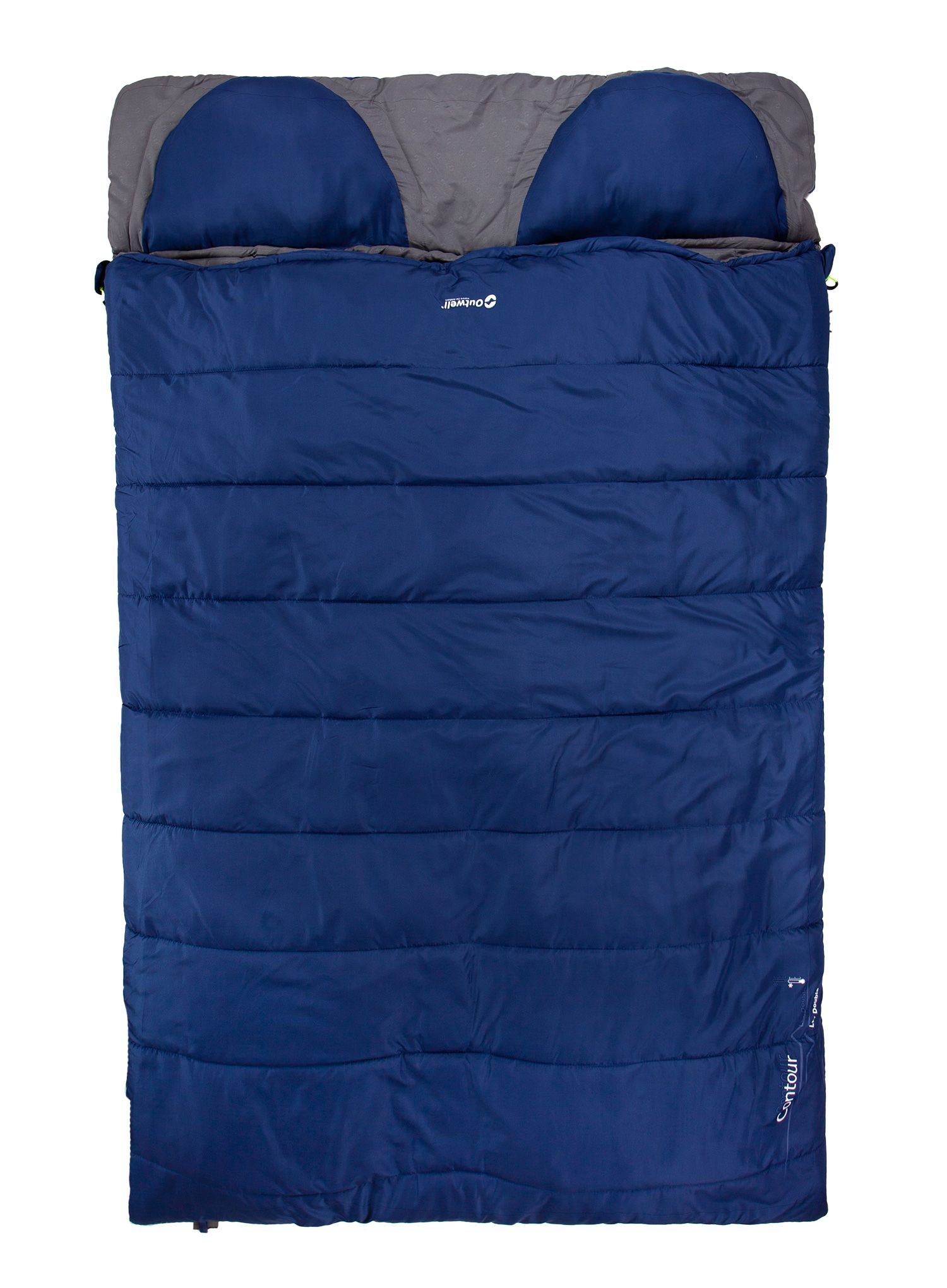Vreća za spavanje Outwell Contour Lux Supreme (190 cm) - imperial blue