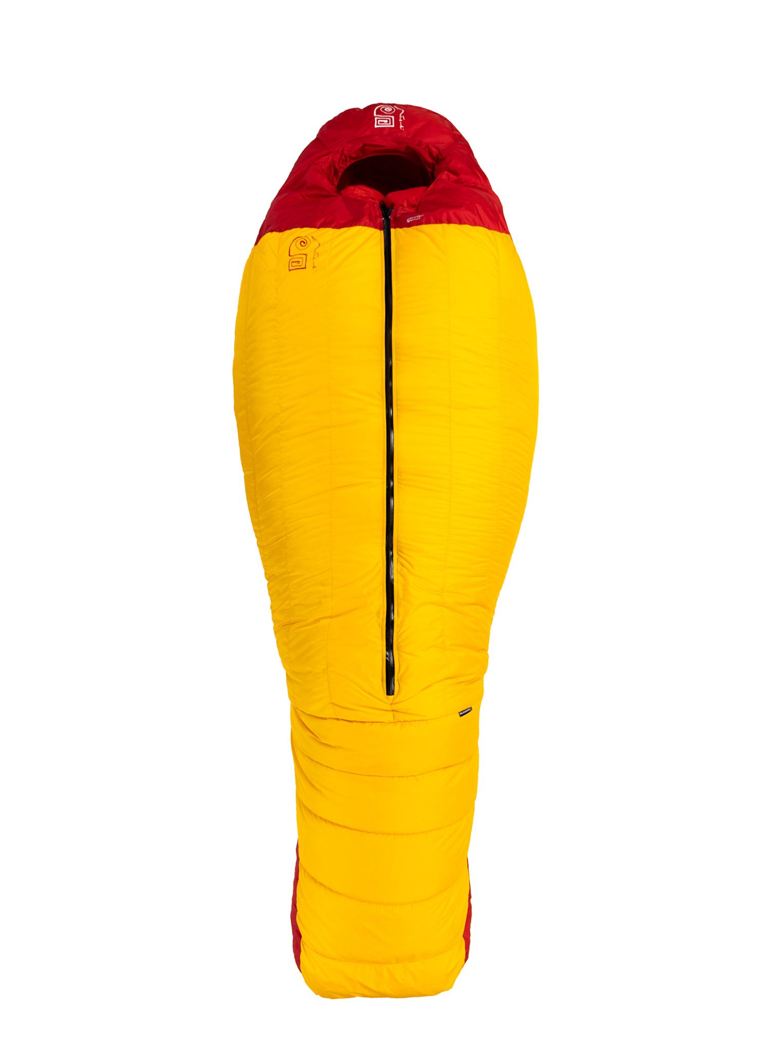 Perjana vreća za spavanje Małachowski 1000 Guide Pro (188 cm) - yellow/red