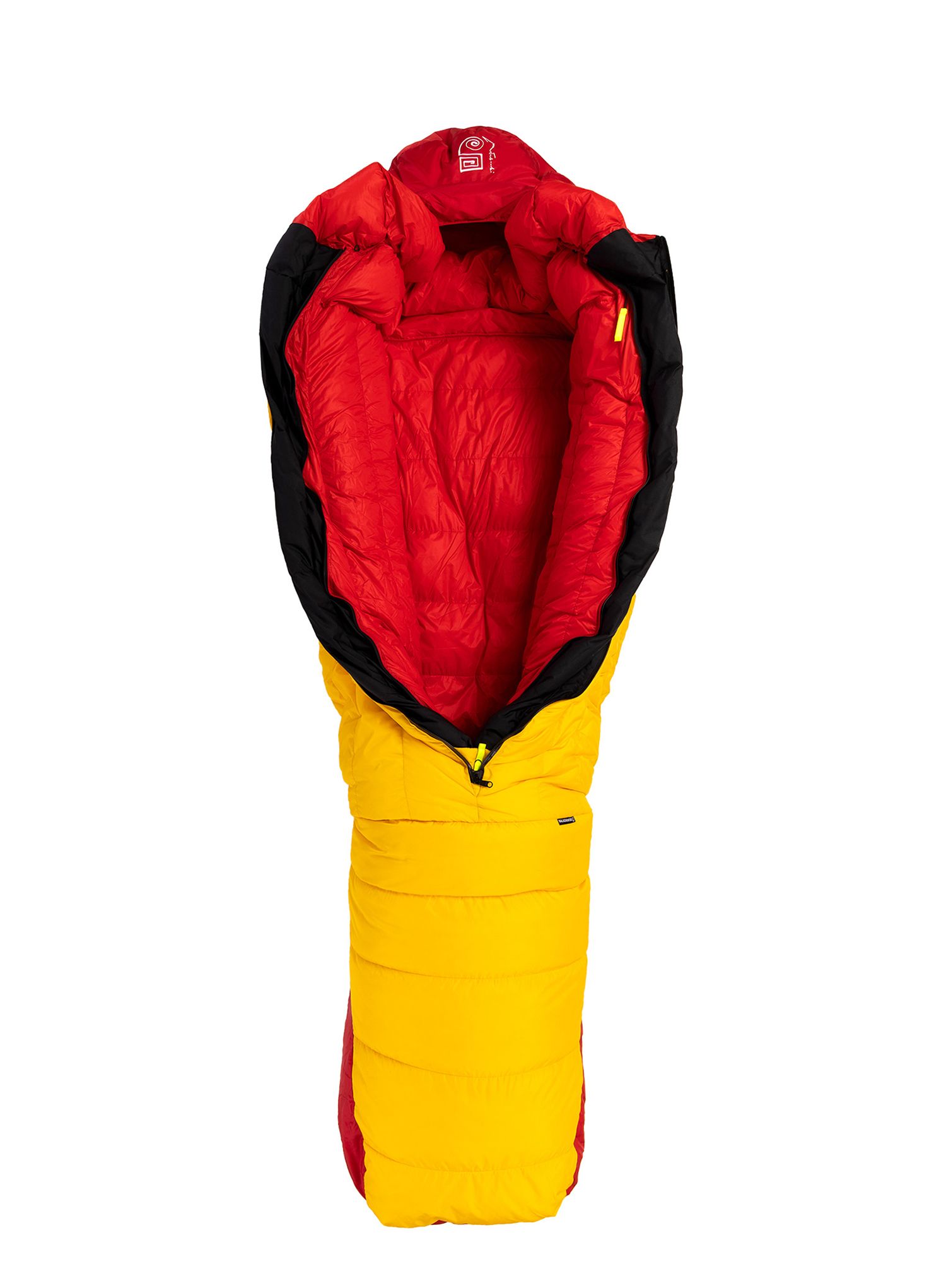 Perjana vreća za spavanje Małachowski 1000 Guide Pro (188 cm) - yellow/red