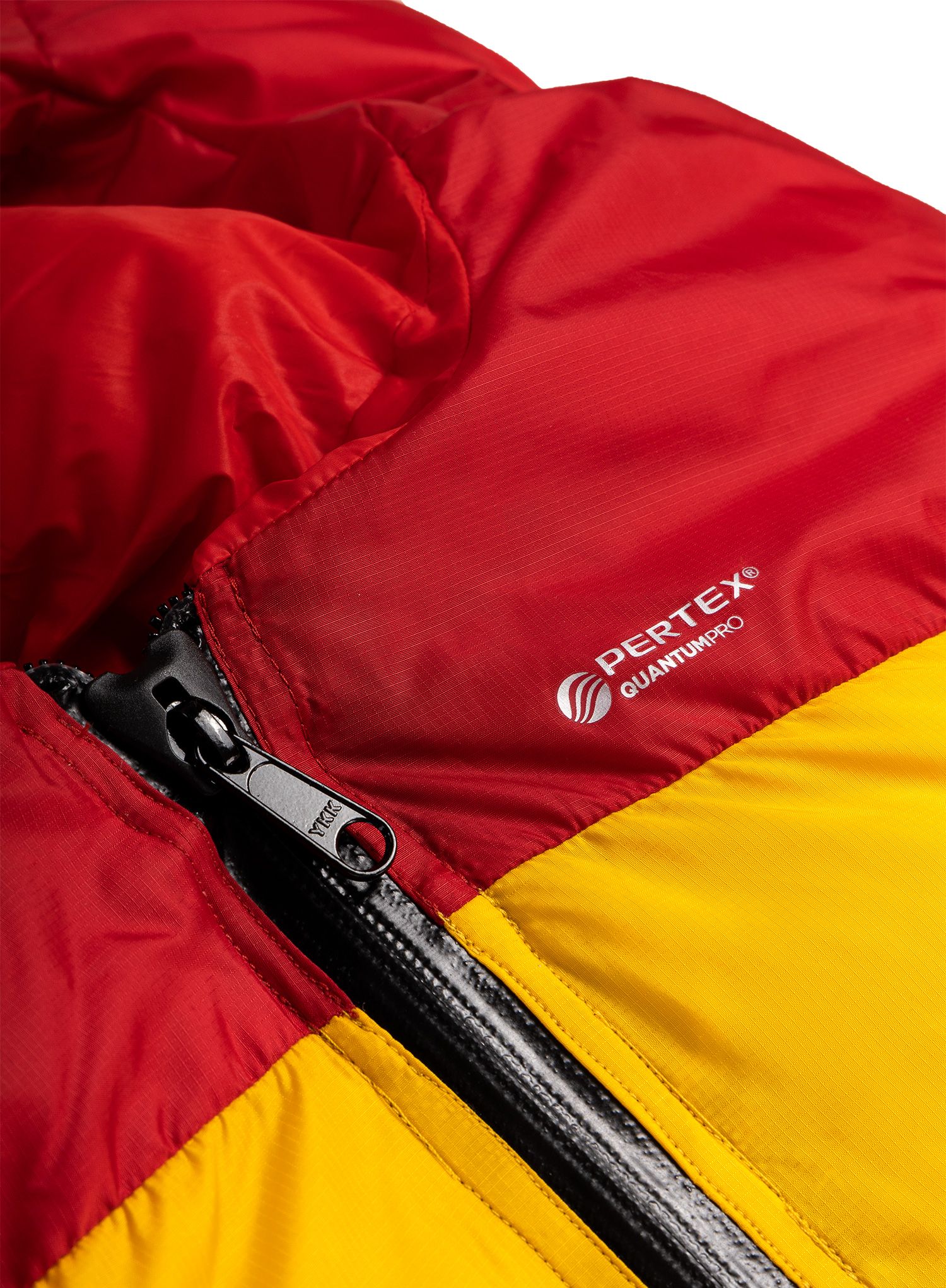 Perjana vreća za spavanje Małachowski 1000 Guide Pro (188 cm) - yellow/red