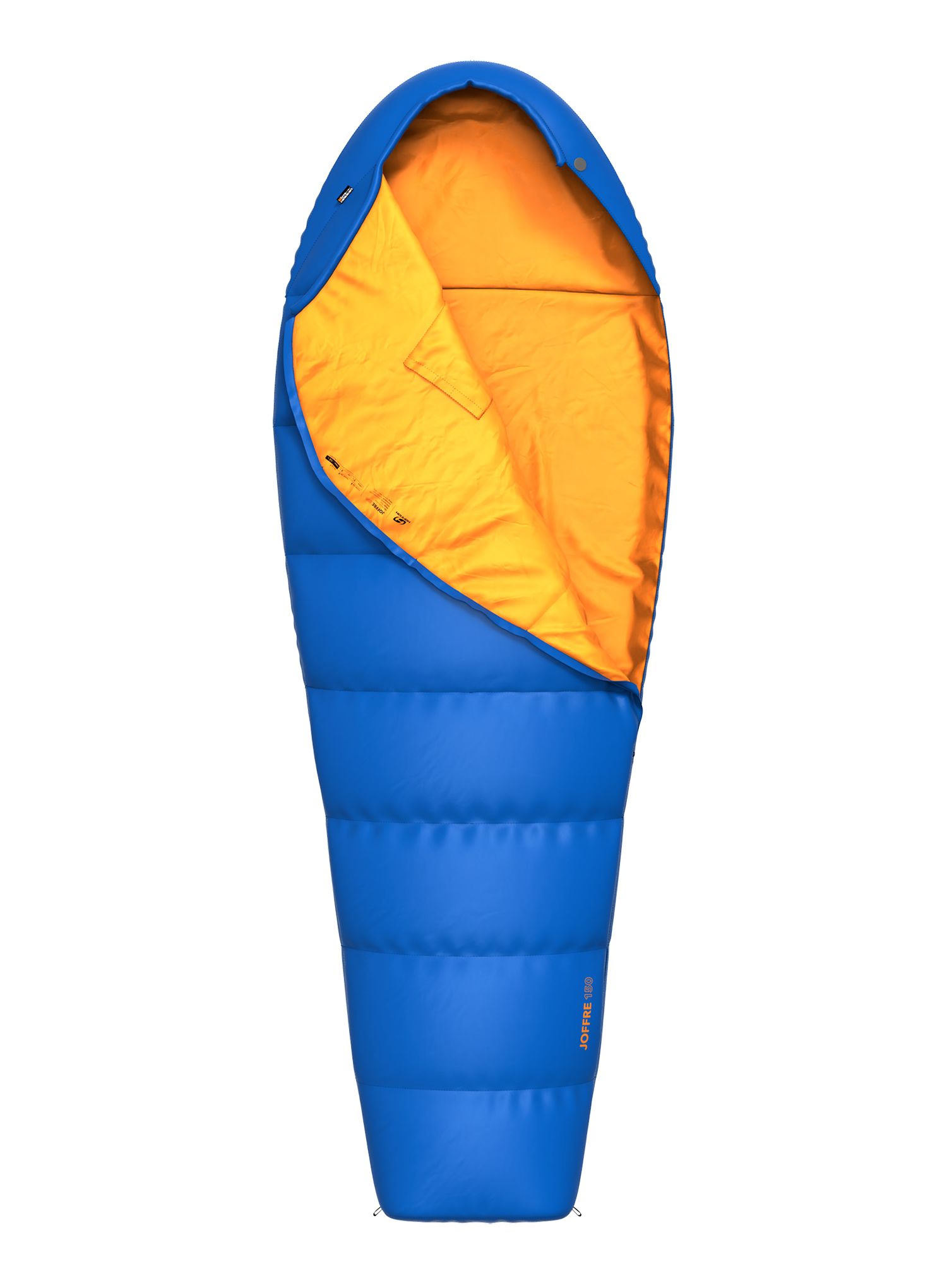 Sintetička vreća za spavanje Hannah Joffre 150 (190 cm) - imperial blue/radiant yellow